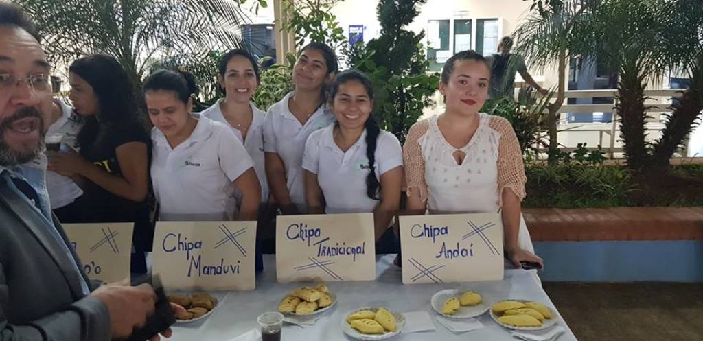 Elaboración de la chipa paraguaya carrera de Nutrición UPE