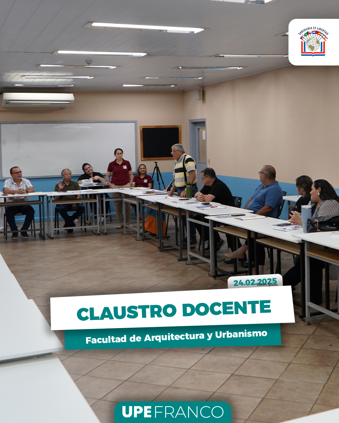 Claustro Docente 2025: Arquitectura y Urbanismo en Compromiso con la Calidad Educativa