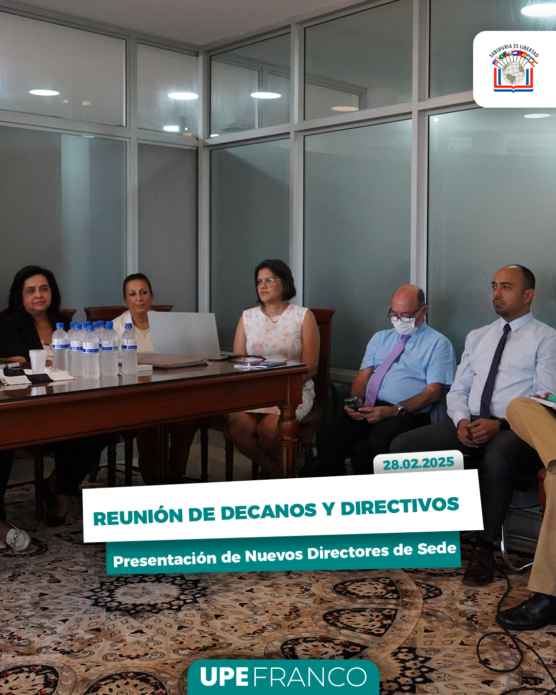 UPE FRANCO: Con nuevas Direcciones 