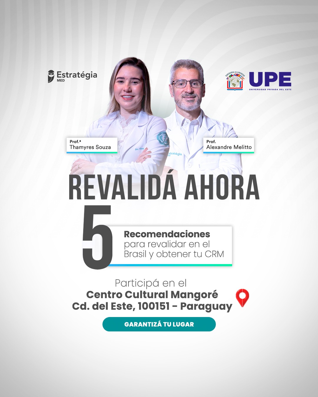 UPE Franco y Estrategia MED Apoyando a médicos en su proceso de Revalidación