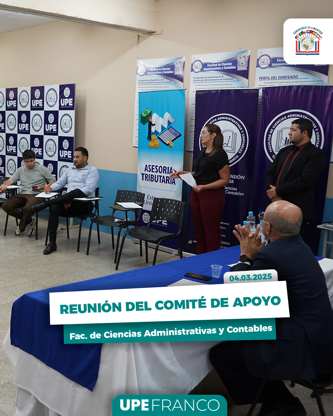 Reunión Estratégica del Comité de Apoyo en Ciencias Administrativas y Contables