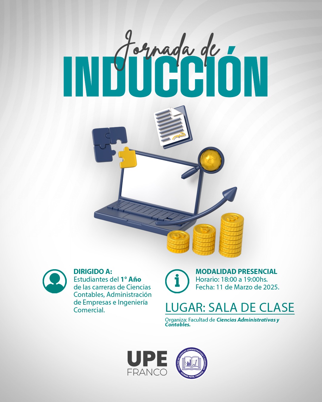 Jornada de Inducción 2025: Bienvenida a los Nuevos Estudiantes de Ciencias Administrativas y Contables