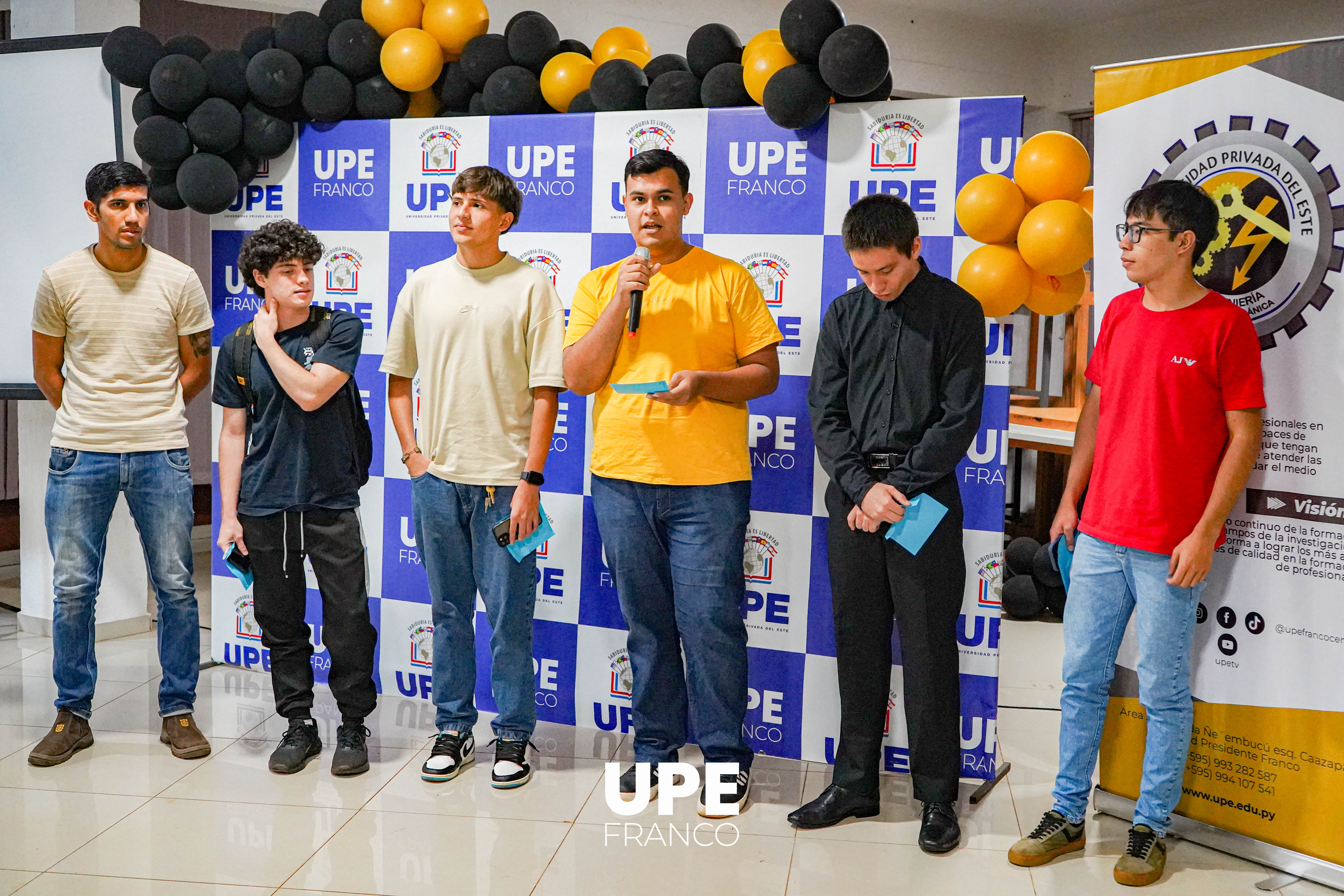 Jornada de Inducción: UPE Franco recibe a sus nuevos estudiantes de Ingeniería Electromecánica