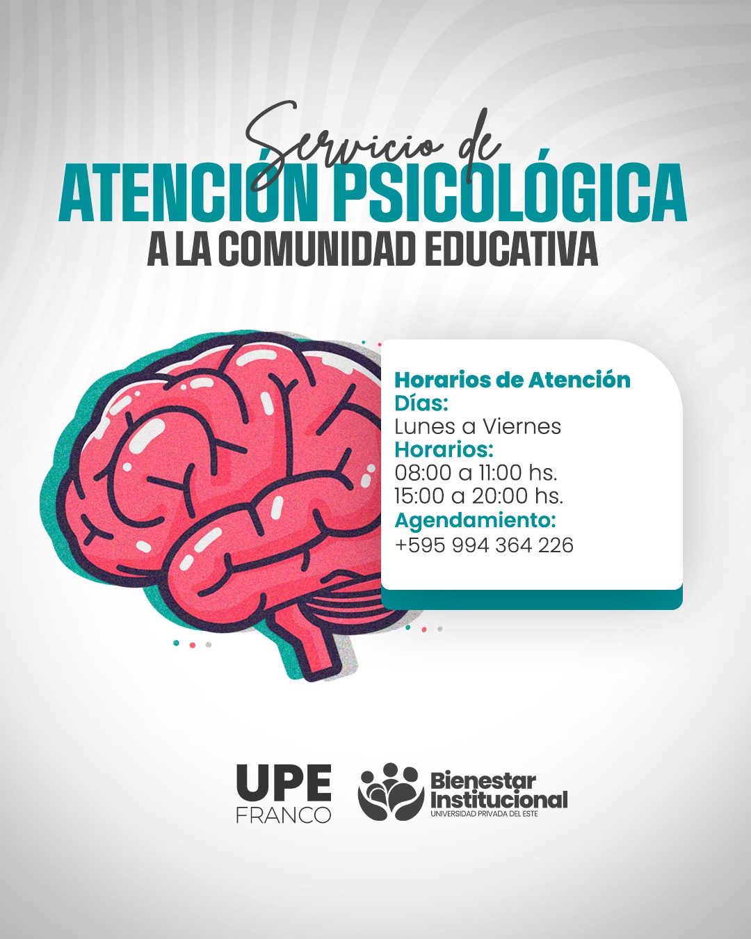 Apoyo Psicológico en UPE Franco: Bienestar para la Comunidad Educativa