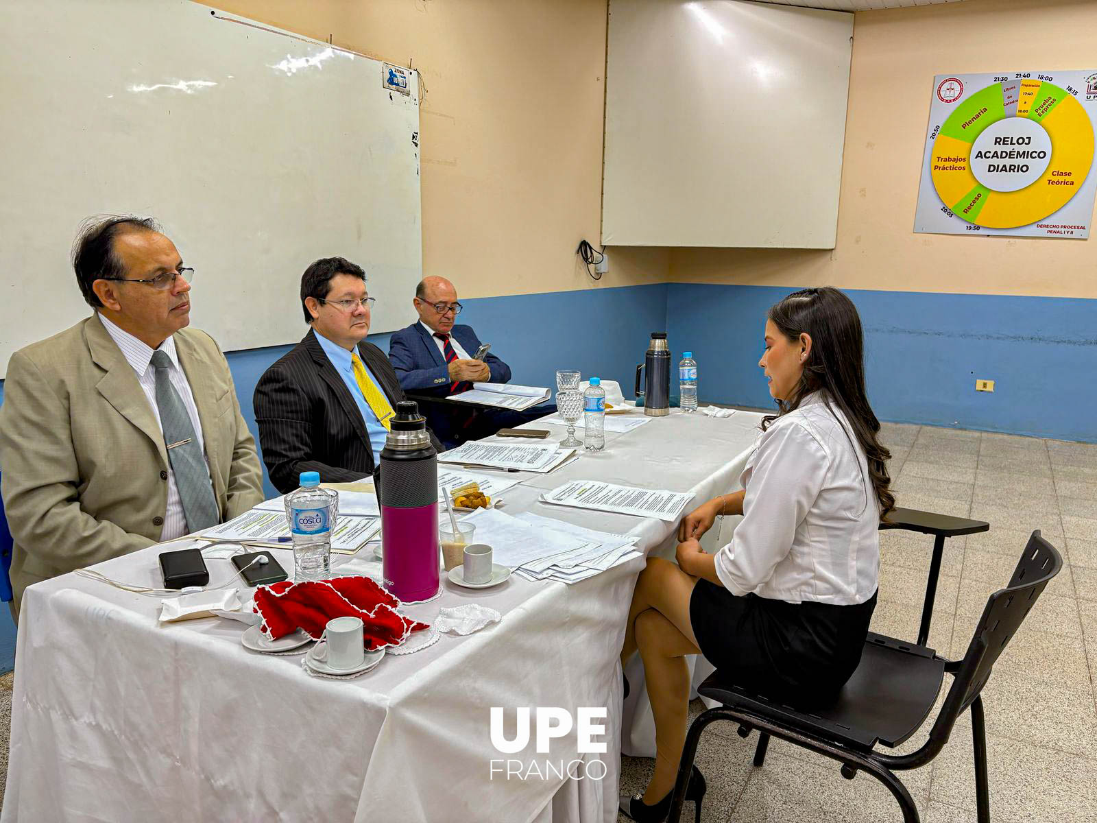 Estudiantes de Derecho UPE concluyen su Examen final de Técnica y Consultorio Jurídico