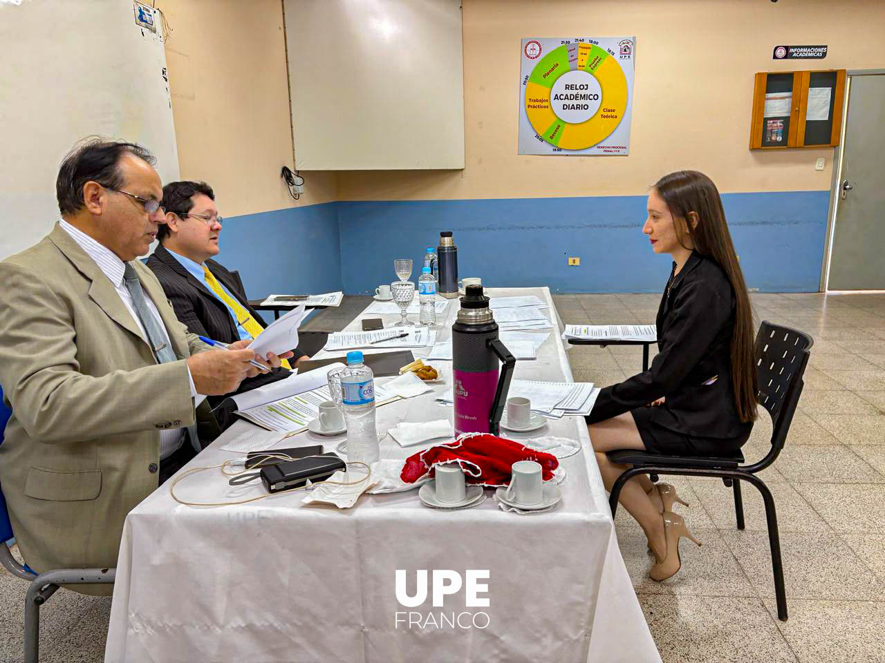 Estudiantes de Derecho UPE concluyen su Examen final de Técnica y Consultorio Jurídico