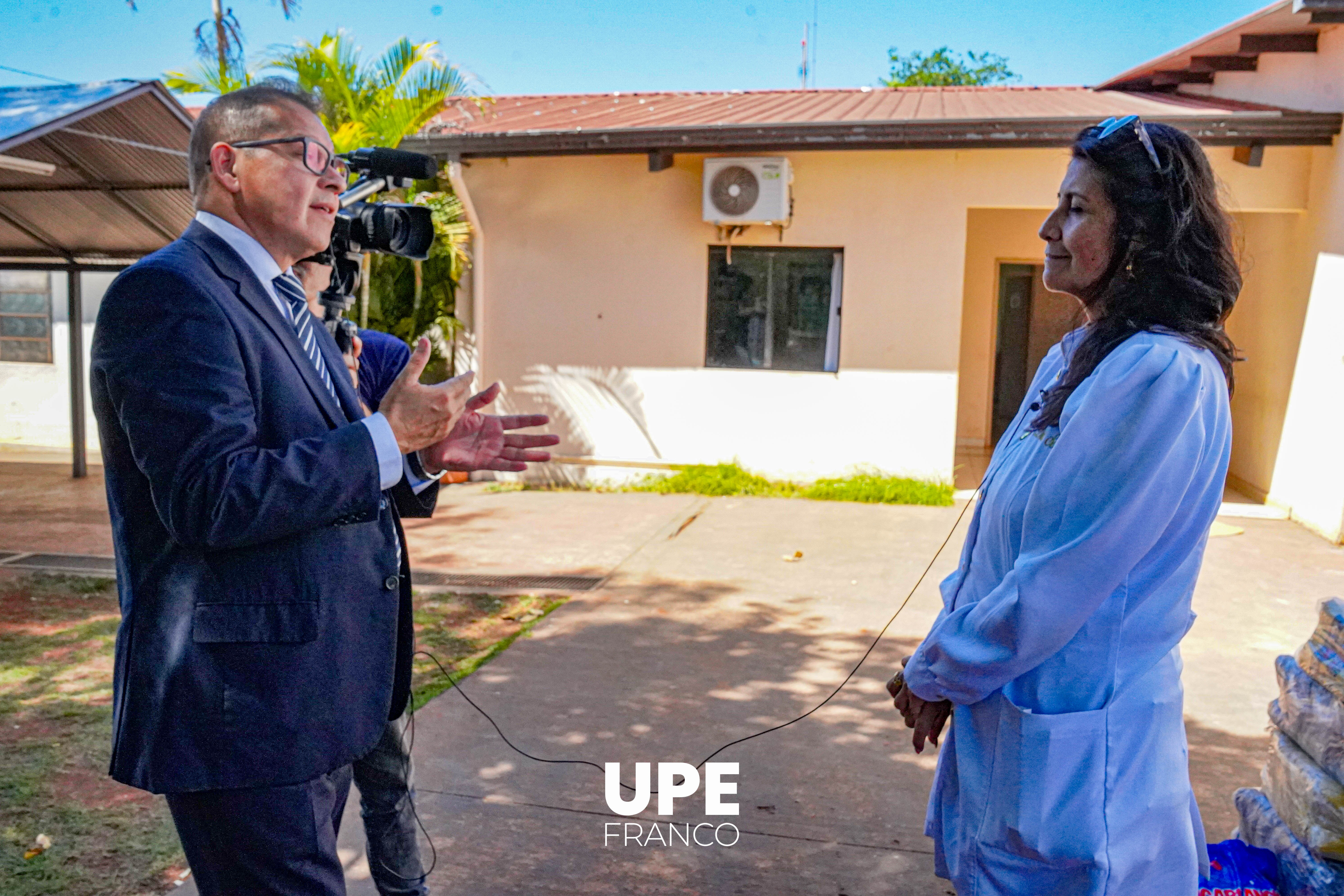 UPE FRANCO dona insumos al Hospital Distrital de Presidente Franco