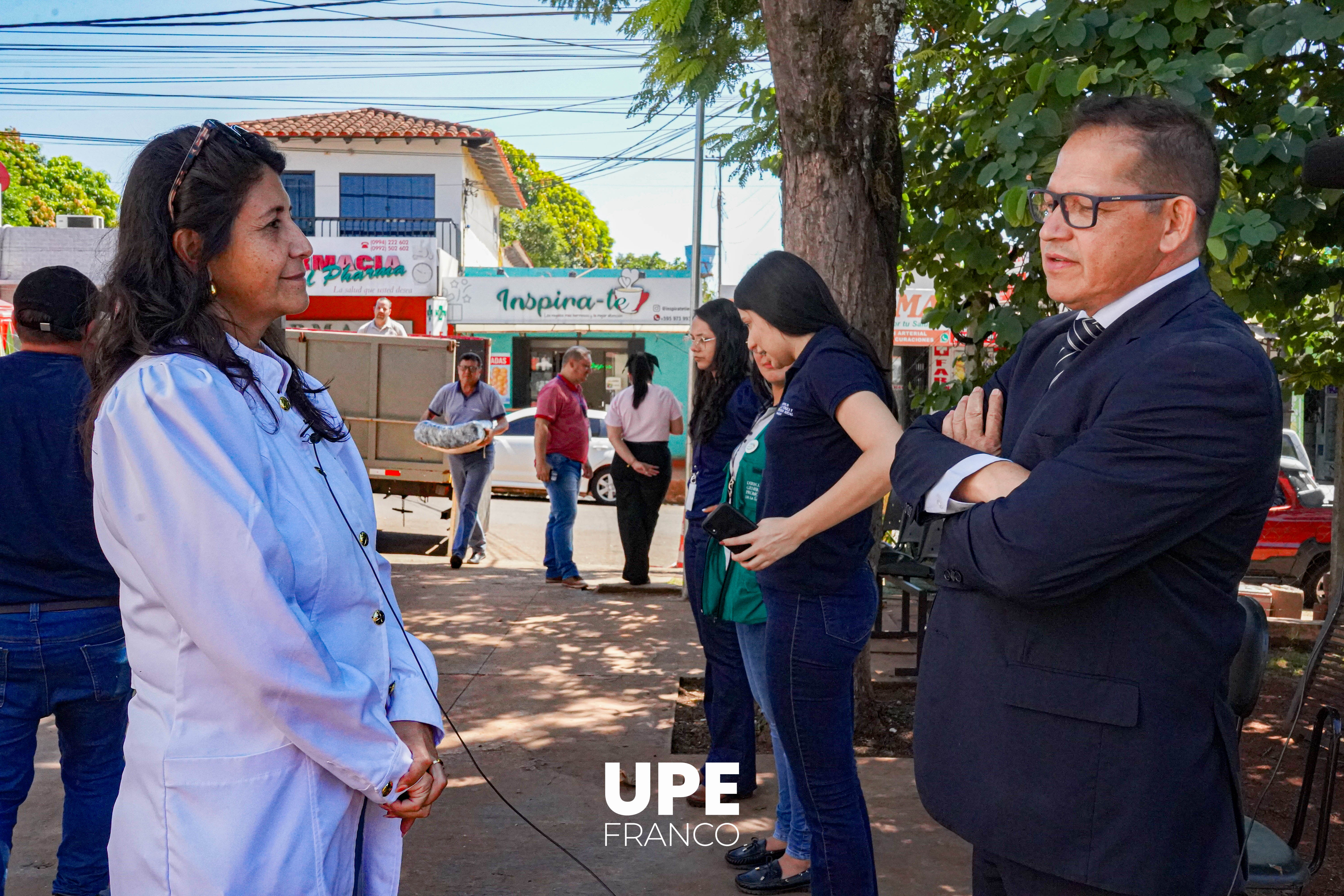 UPE FRANCO dona insumos al Hospital Distrital de Presidente Franco