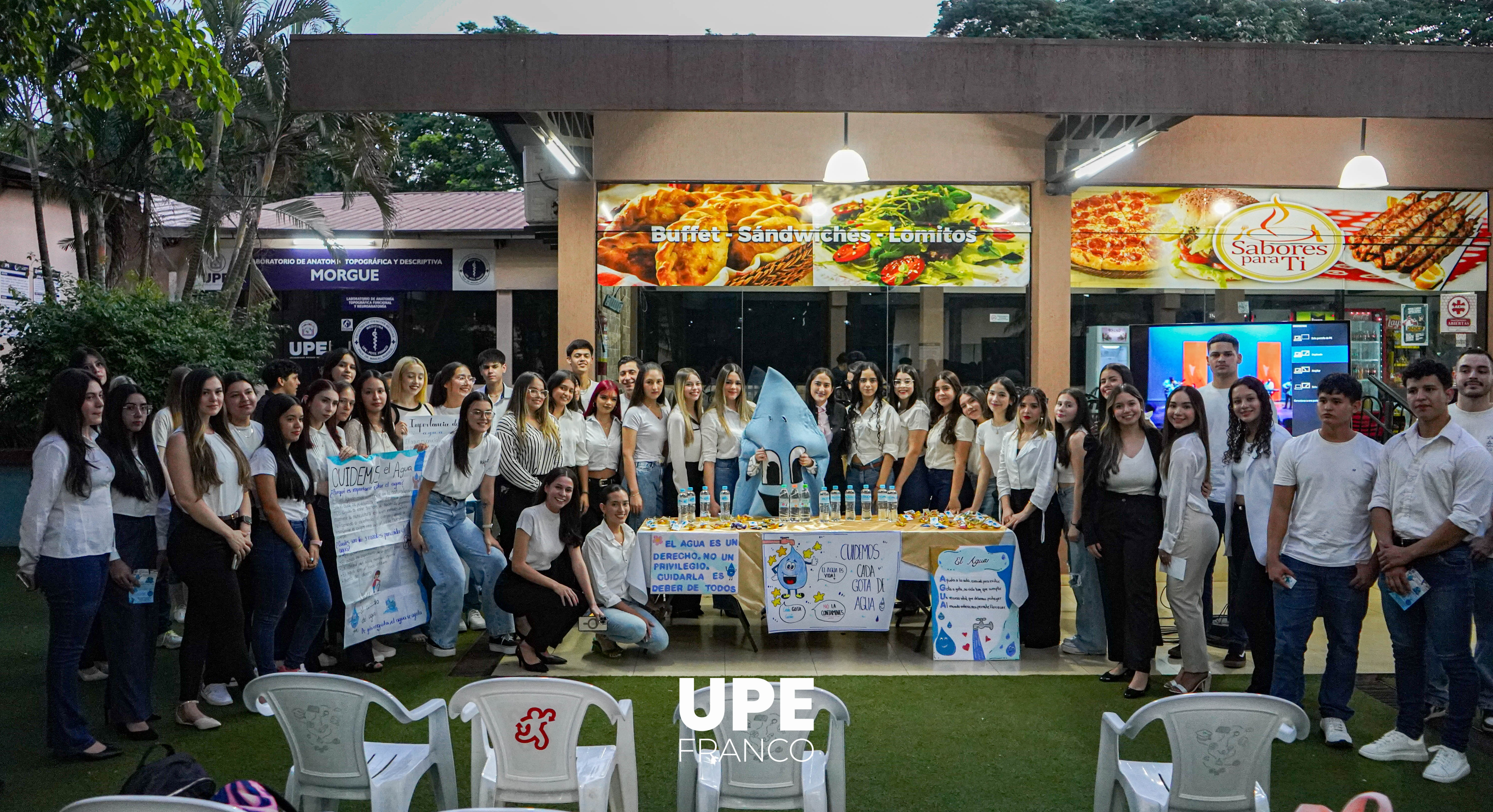 Estudiantes de Nutrición de UPE Franco impulsan conciencia ambiental en el Día Mundial del Agua