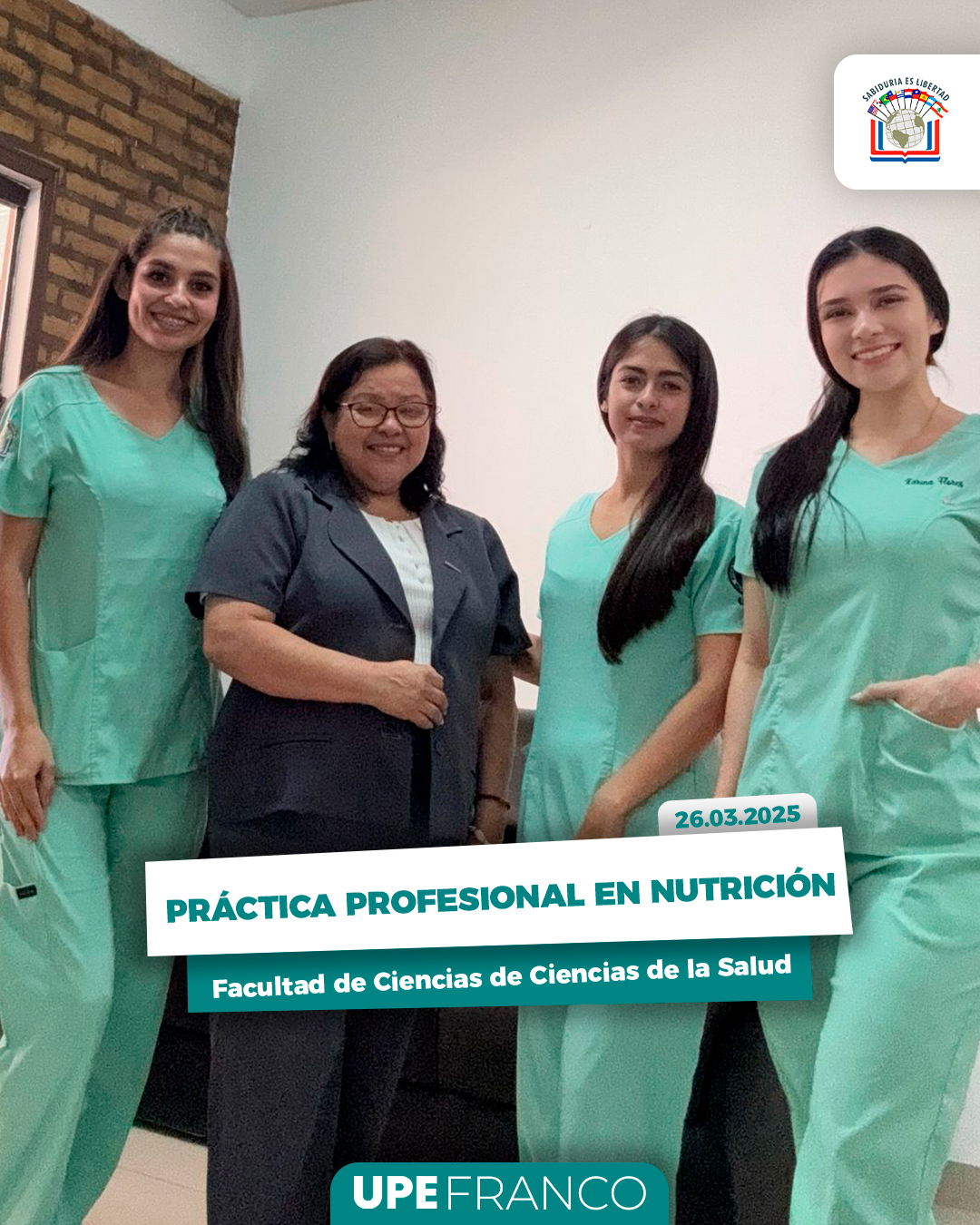 Estudiantes de Nutrición realizan Prácticas en Educación y Atención Nutricional en el Colegio Redentor