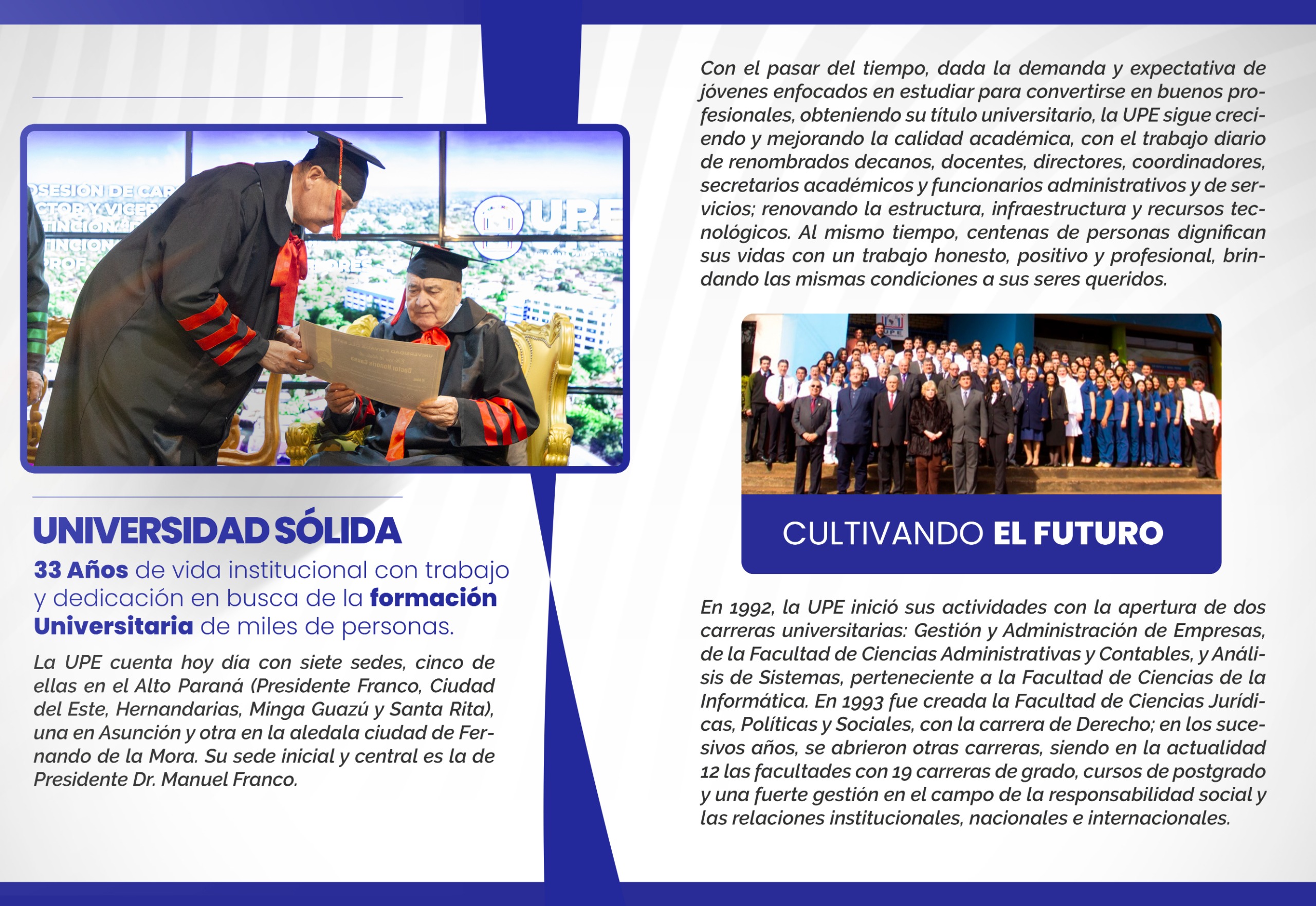 UPE FRANCO presenta su Revista Institucional 2025