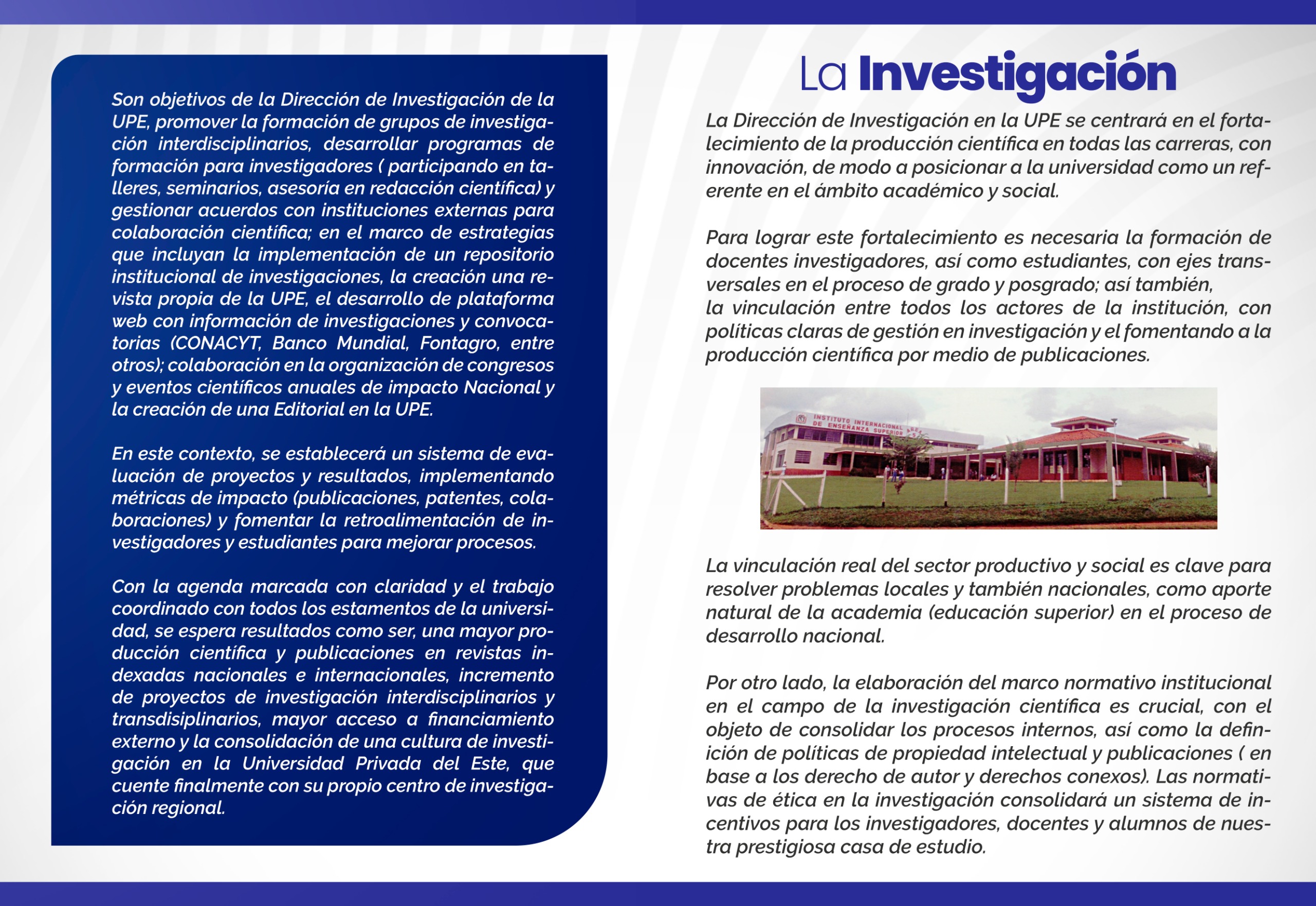 UPE FRANCO presenta su Revista Institucional 2025