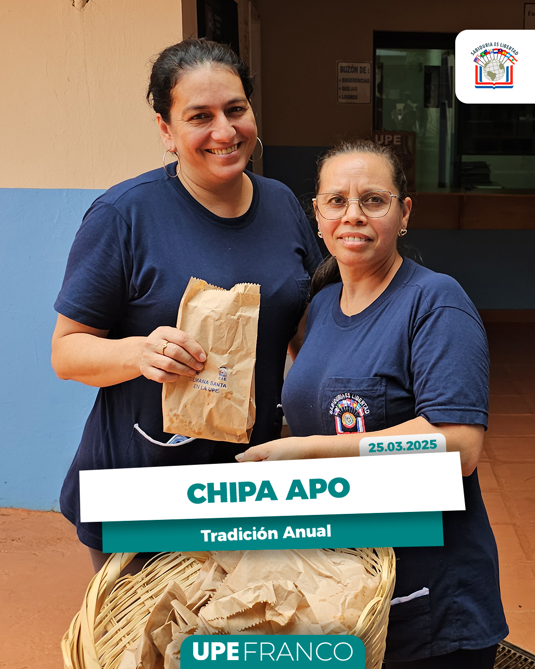 Chipa Apo en la UPE FRANCO: Tradición Anual en la Comunidad Educativa