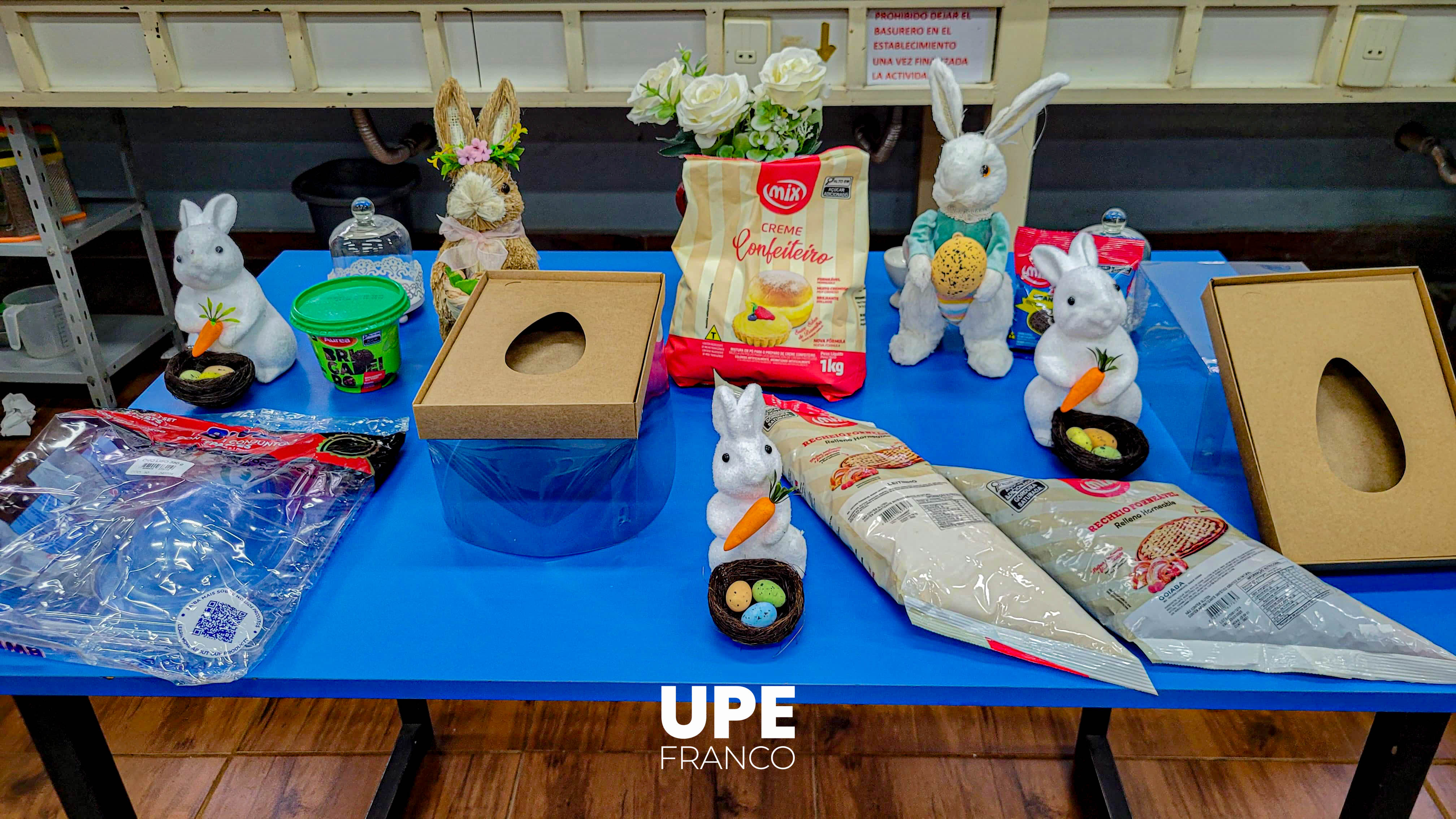 Concluye curso de galletitas y huevos de Pascua en la UPE Franco