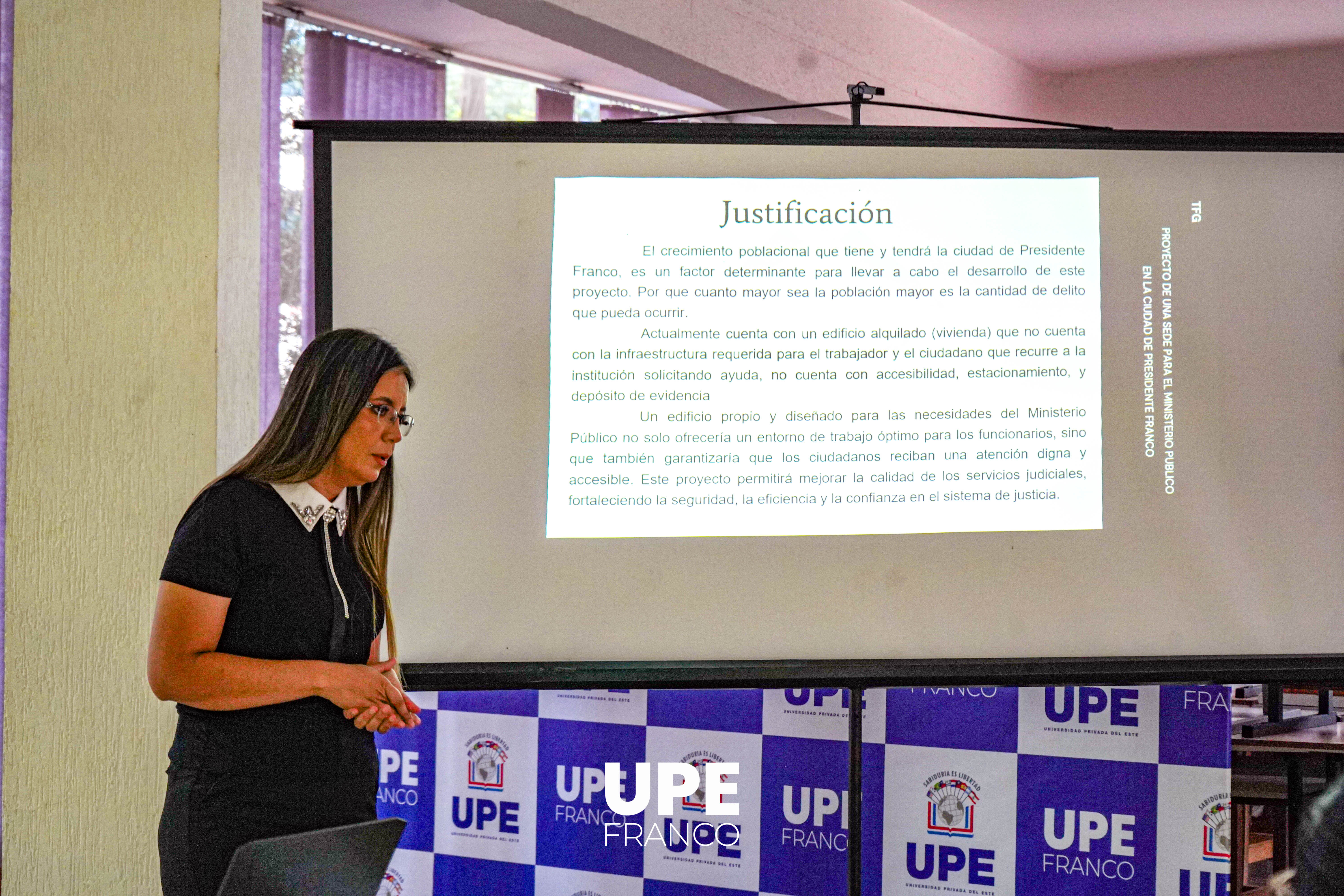 Estudiante de Arquitectura presenta proyecto para el Ministerio Público en Pdte. Franco: Trabajo Final de Grado