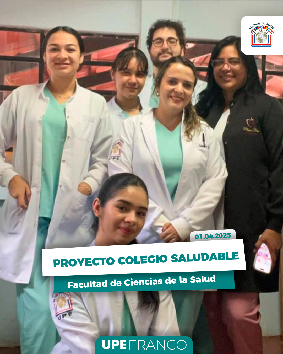 Proyecto Colegio Saludable: Jornada de salud escolar en el Colegio Dr. Raúl Peña