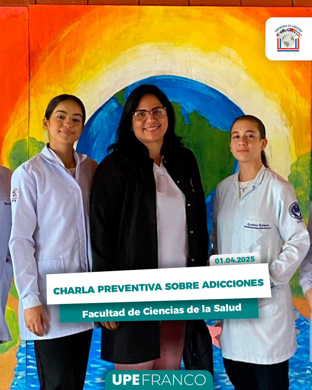 Estudiantes de Enfermería ofrecen Charlas Preventivas en el Colegio Dr. Raúl Peña