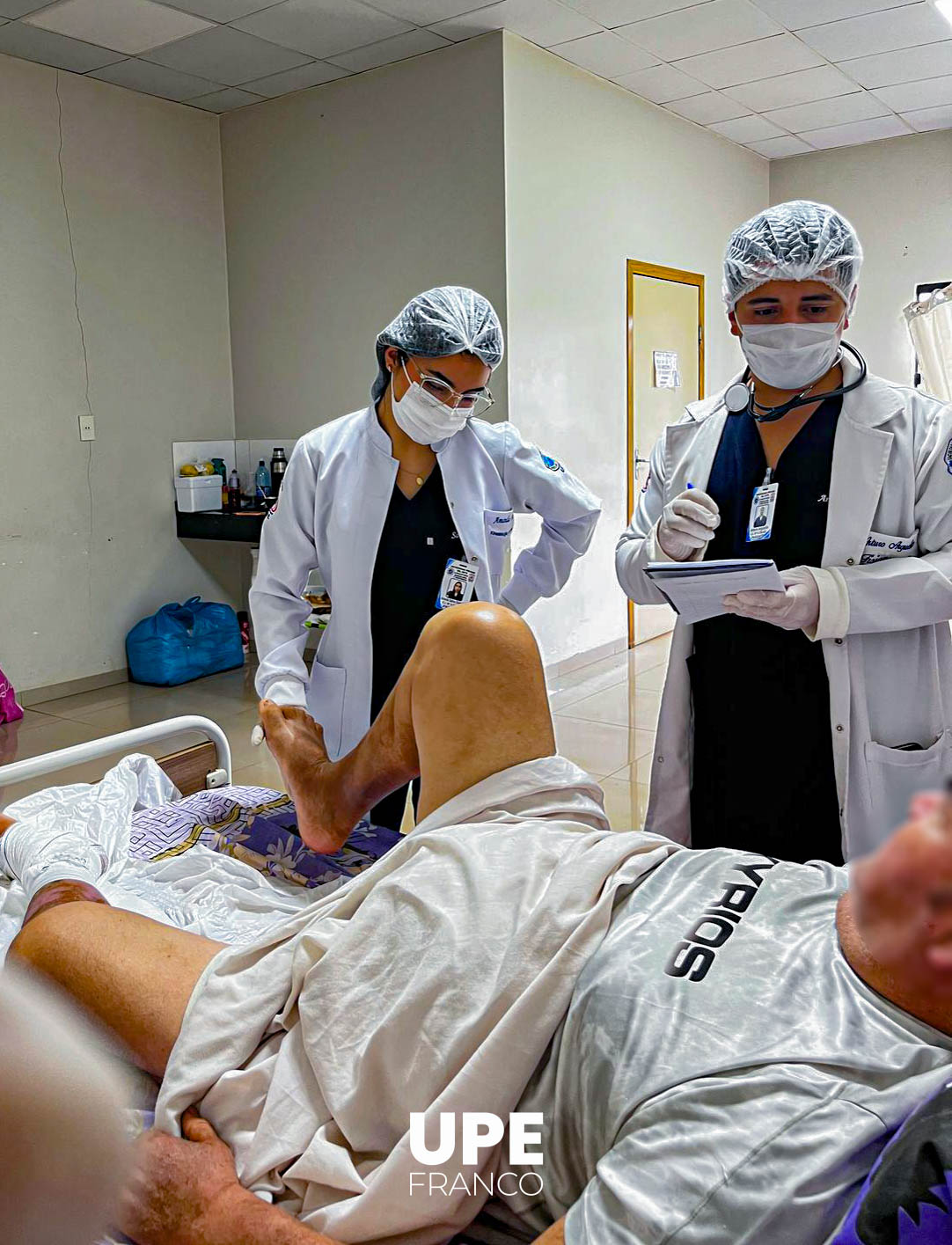 Estudiantes realizan prácticas clínicas en el Hospital Distrital de Hernandarias: Formación con impacto social