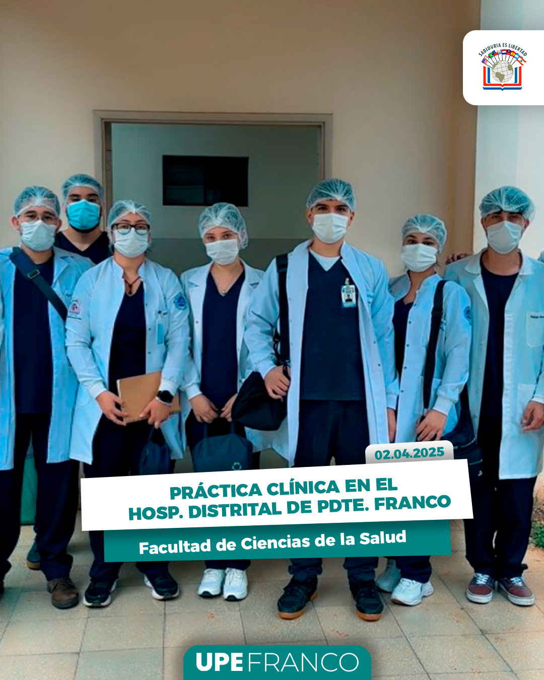 Prácticas en el Hospital Distrital de Presidente Franco: Kinesiología y Fisioterapia