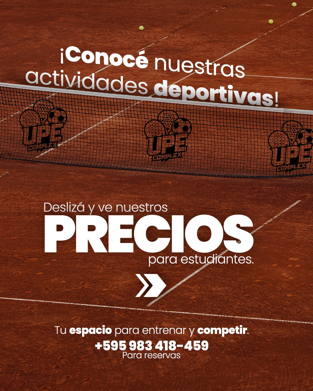 UPE Complex: Espacios deportivos a precios accesibles para la comunidad estudiantil