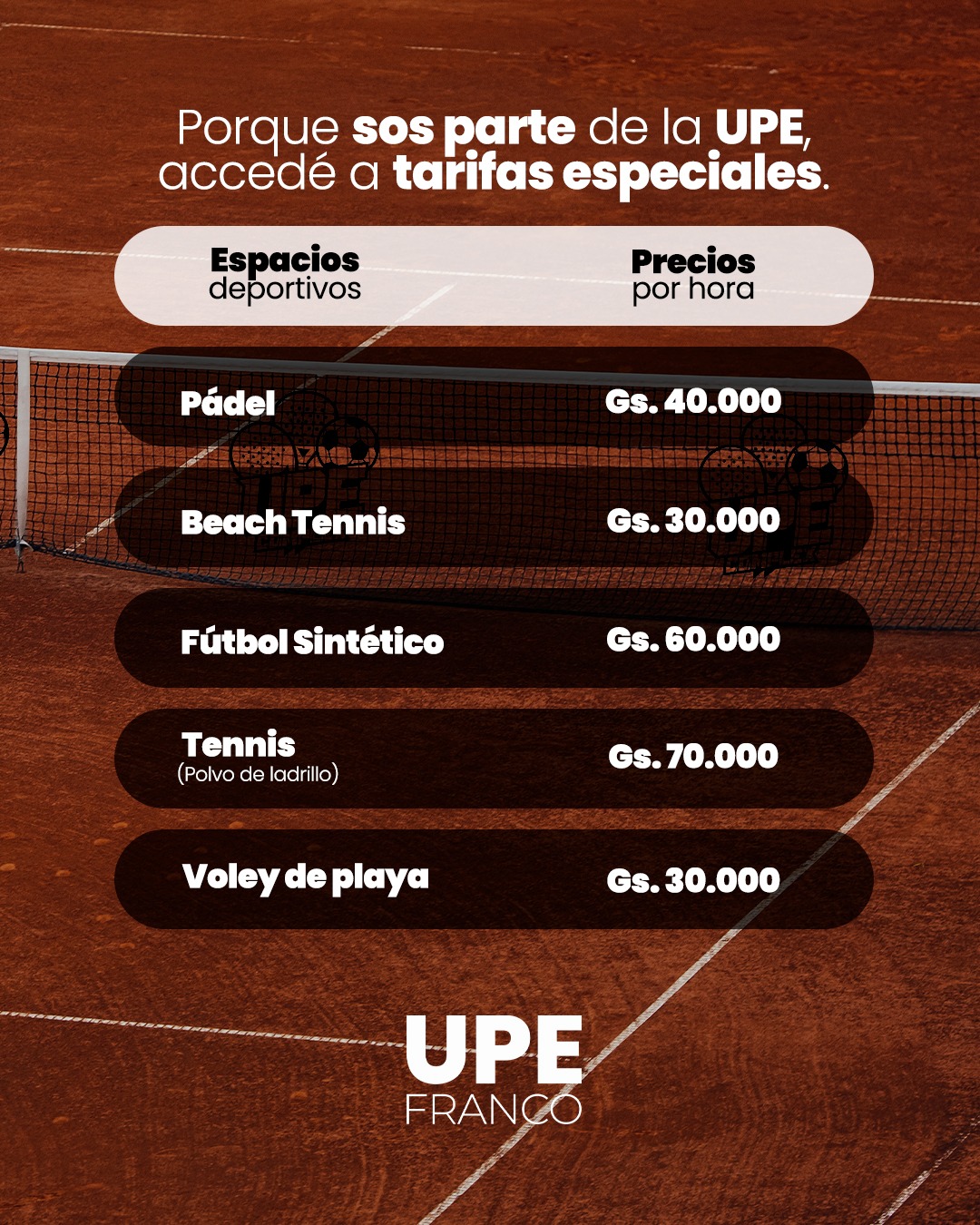 UPE Complex: Espacios deportivos a precios accesibles para la comunidad estudiantil