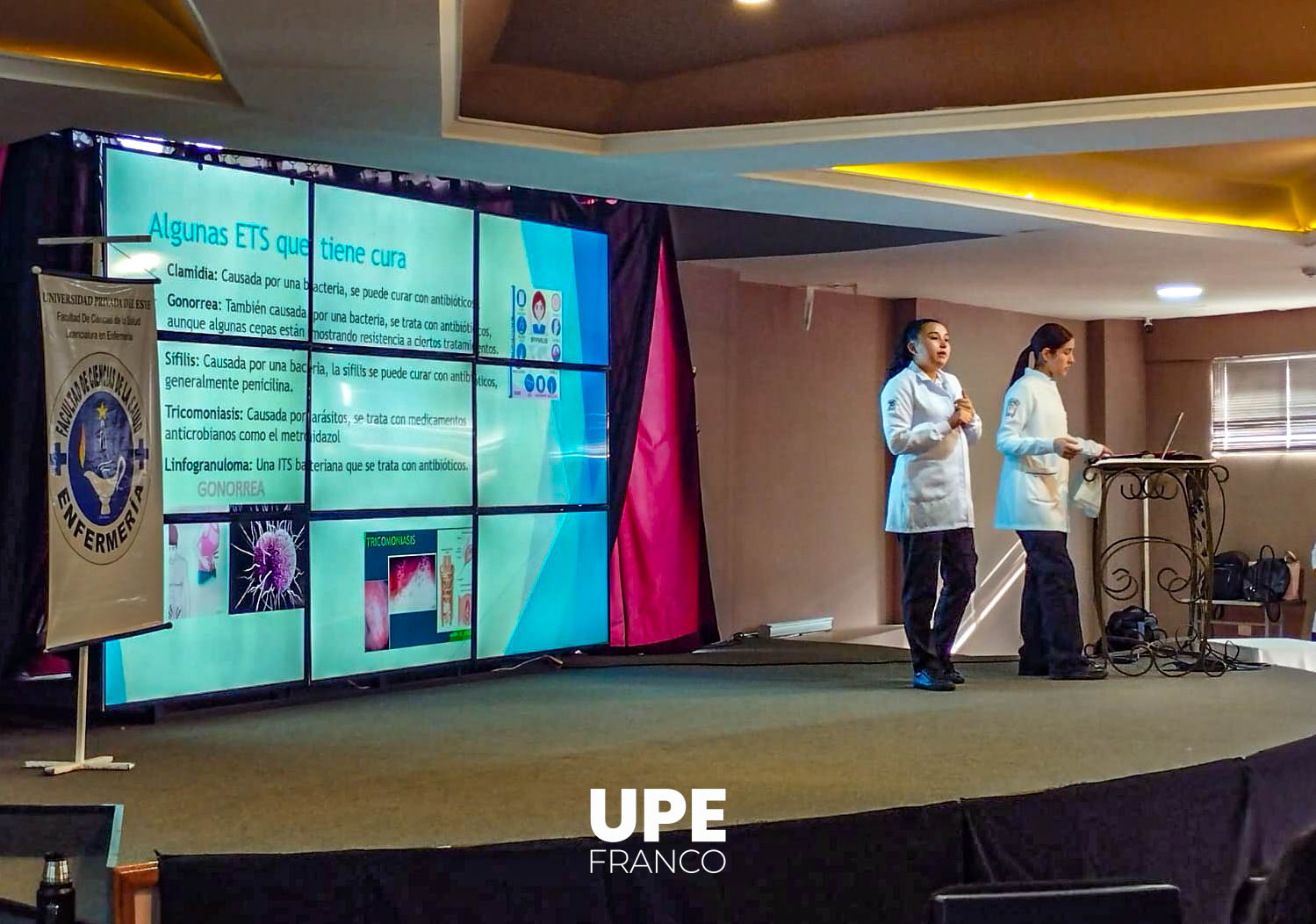 Estudiantes de Enfermería brindan charla educativa sobre ETS en el Colegio Intercontinental del Este