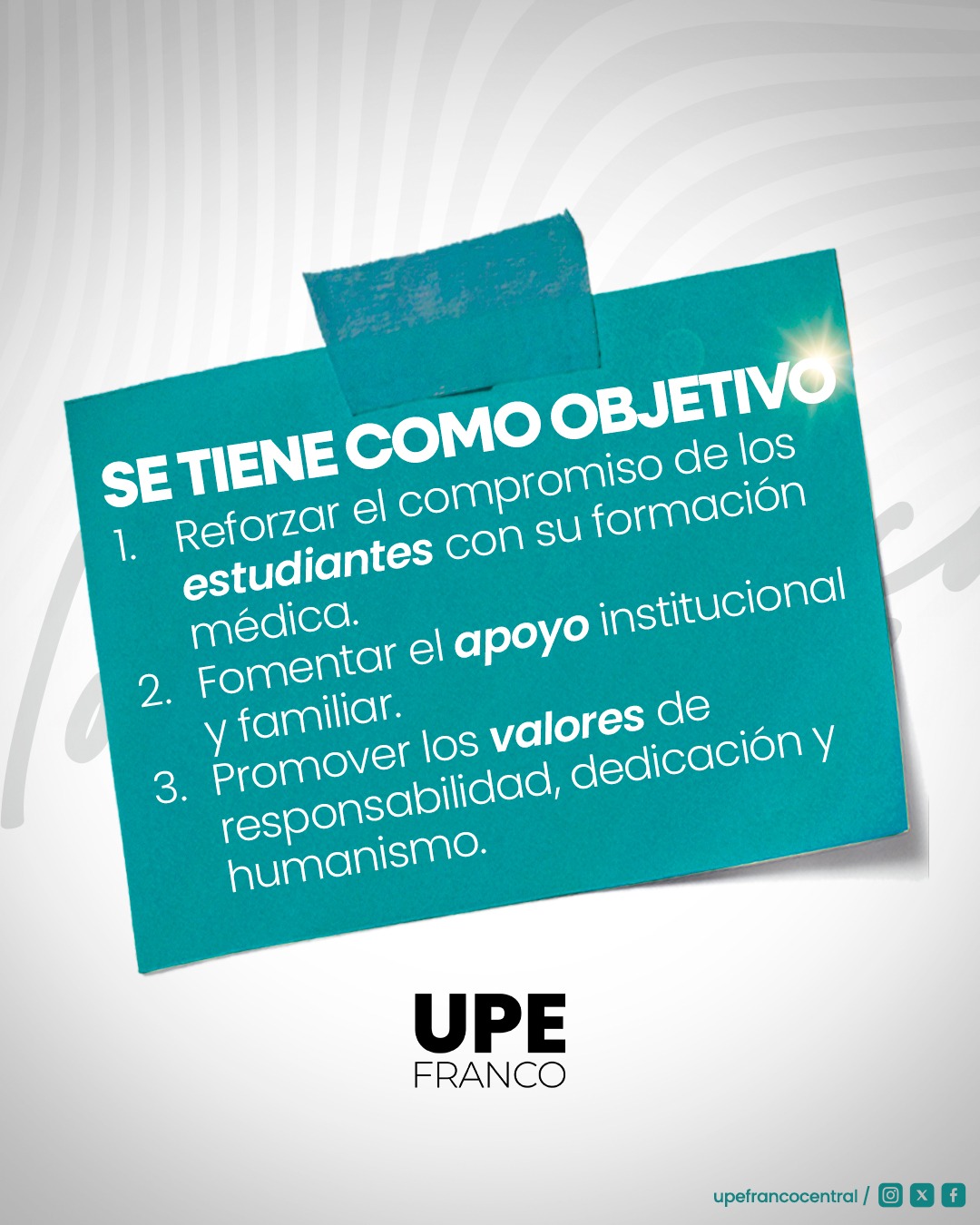 21 de abril: Medicina UPE Franco celebra la Ceremonia del Chaleco para sus ingresantes
