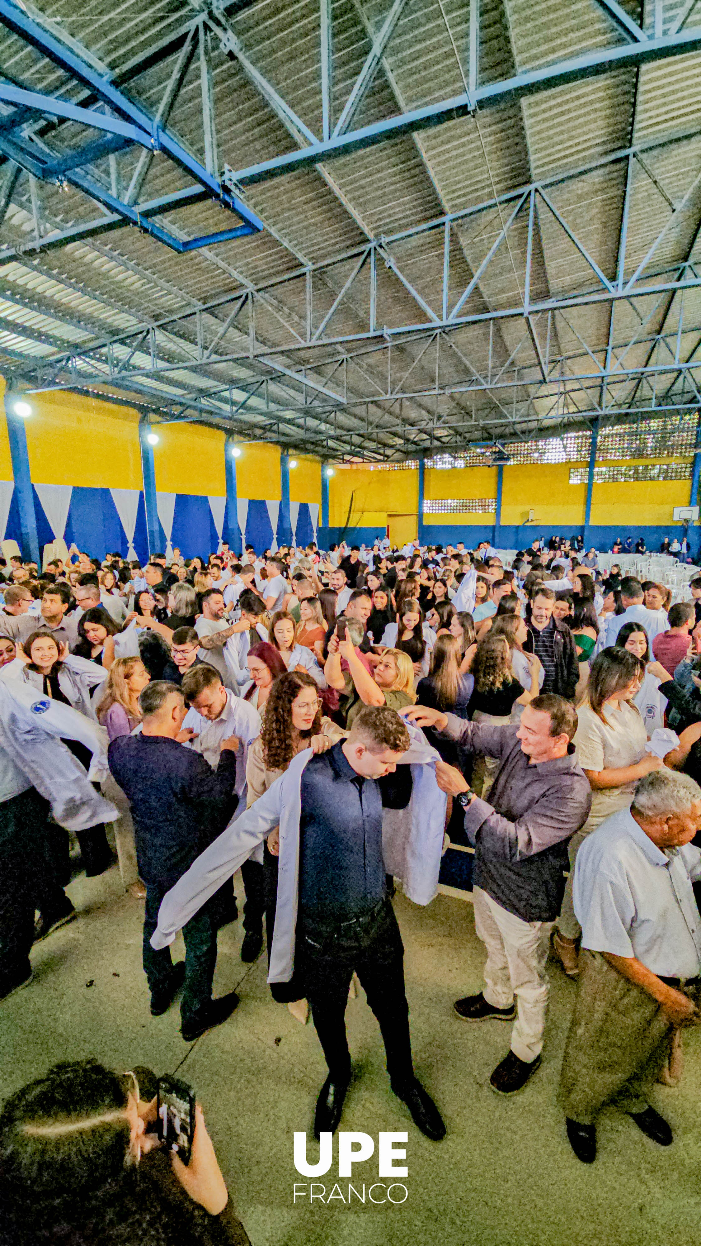 UPE FRANCO da la bienvenida a sus nuevos estudiantes de Medicina: Inducción y Ceremonia del Chaleco