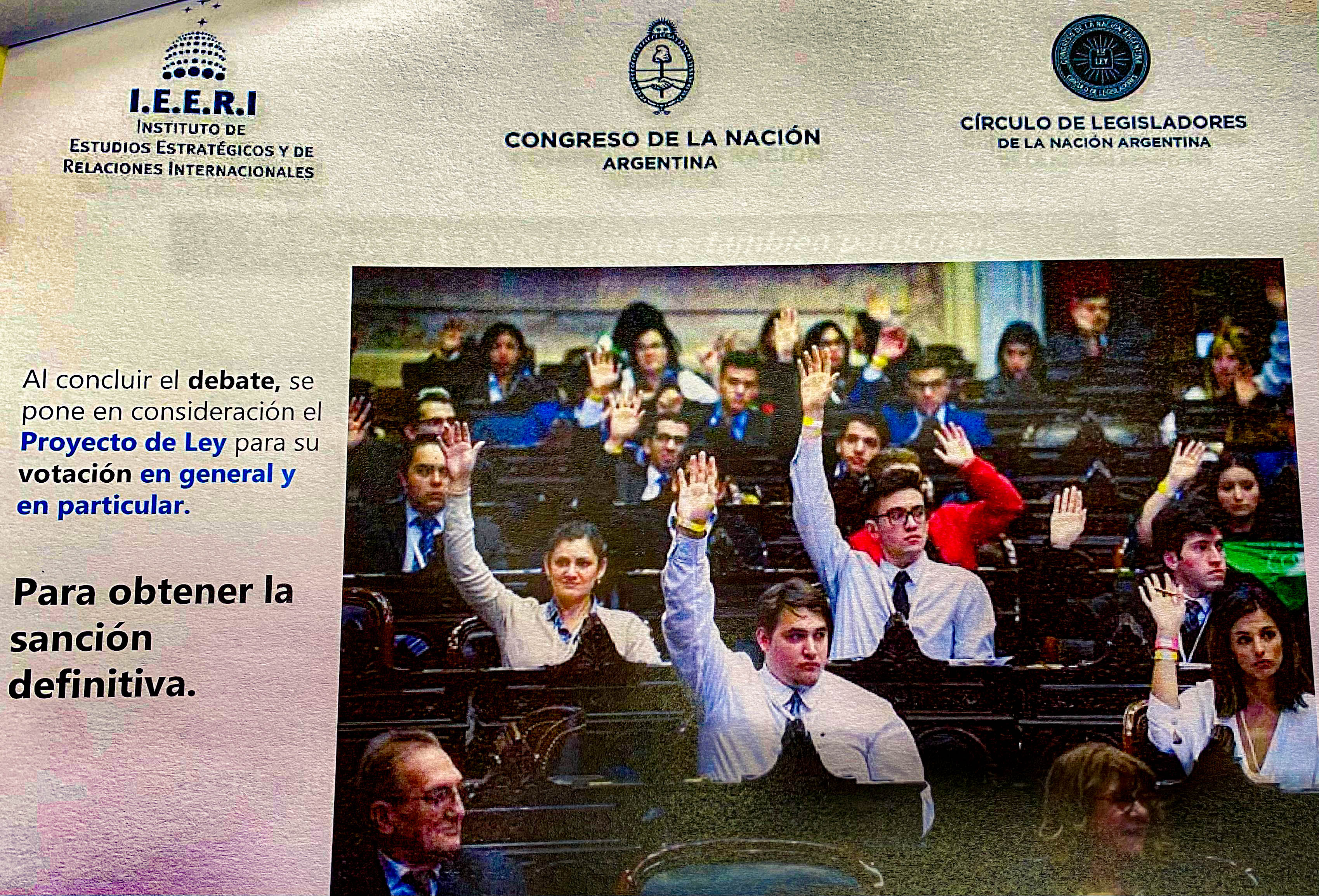 Rector de la UPE mantuvo reunión con autoridades del Círculo de Legisladores de la Nación Argentina