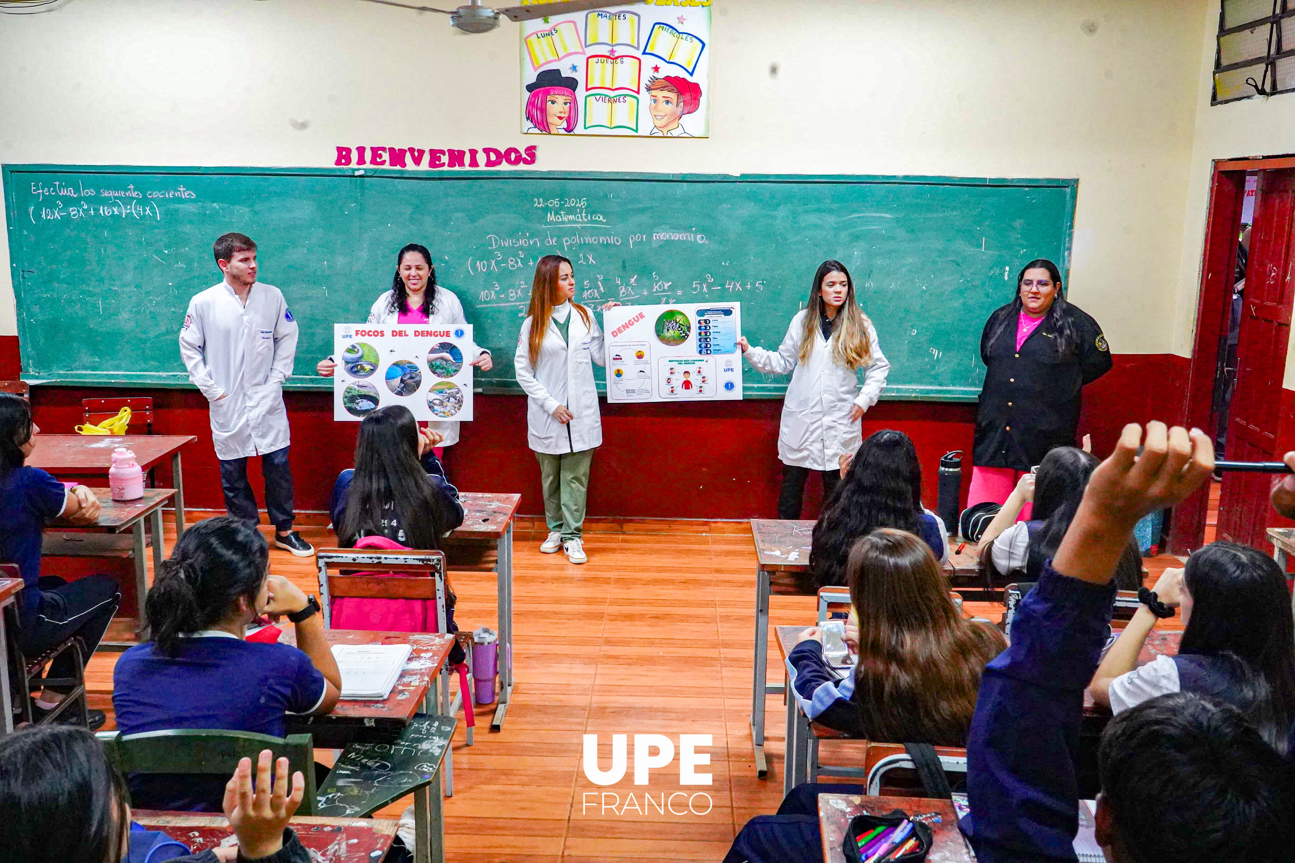 “La Salud en tus Manos”: Estudiantes de Medicina inician proyecto educativo y preventivo en la comunidad escolar