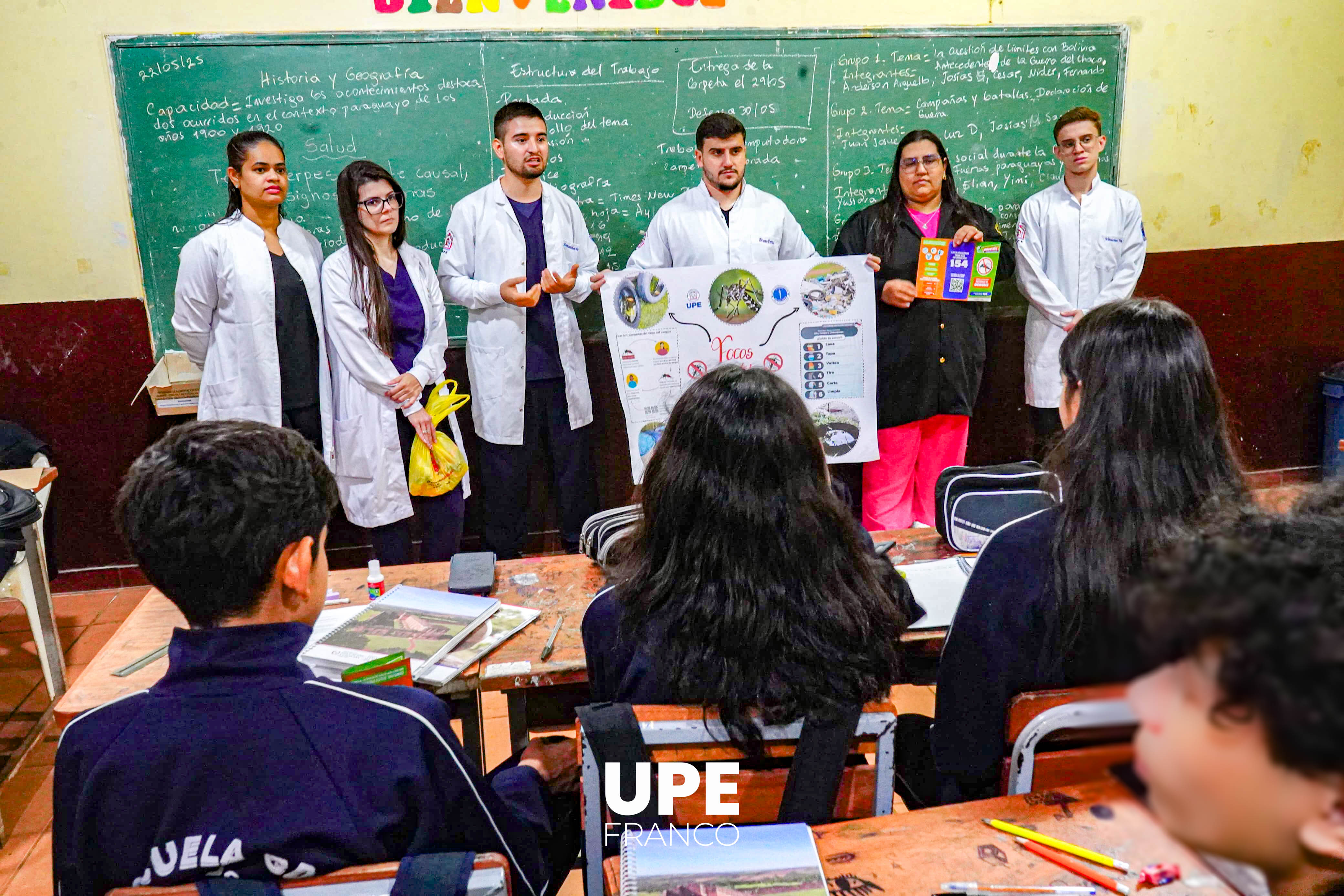 “La Salud en tus Manos”: Estudiantes de Medicina inician proyecto educativo y preventivo en la comunidad escolar