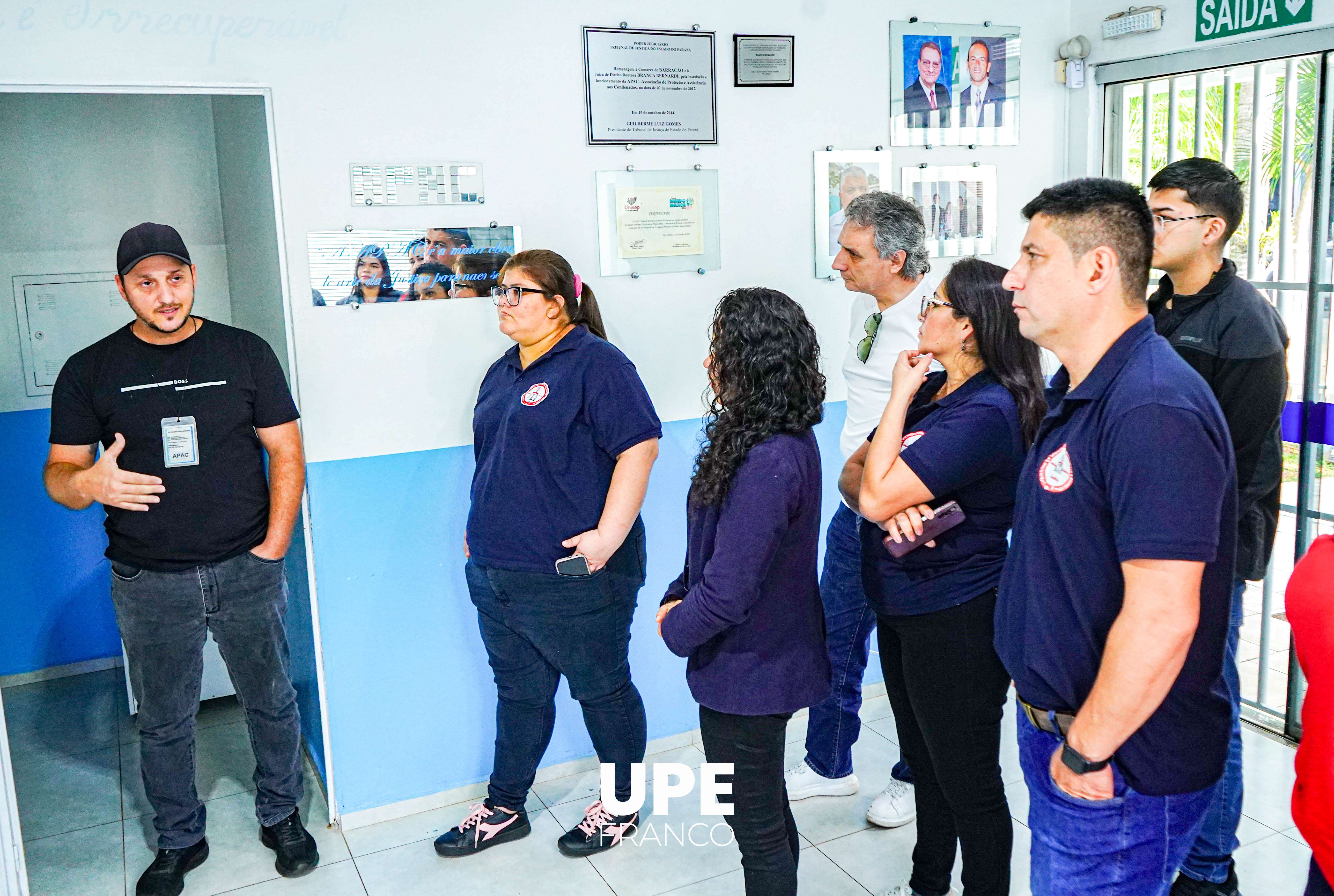 Estudiantes de Derecho UPE visitan el Centro de Reclusión APAC de Brasil