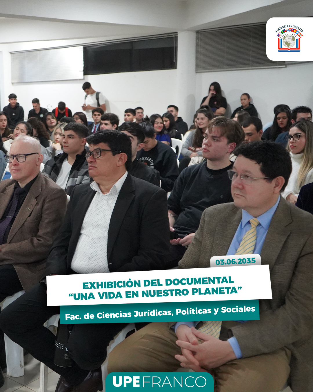 Exhibición del documental “Una vida en nuestro planeta” promueve reflexión sobre cambio climático