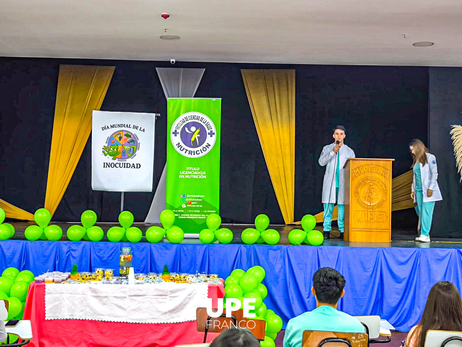 Estudiantes de Nutrición realizan Charla Informativa sobre Inocuidad Alimentaria