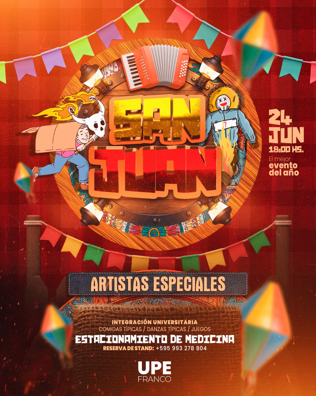 San Juan UPE Franco 2025: NUEVA FECHA