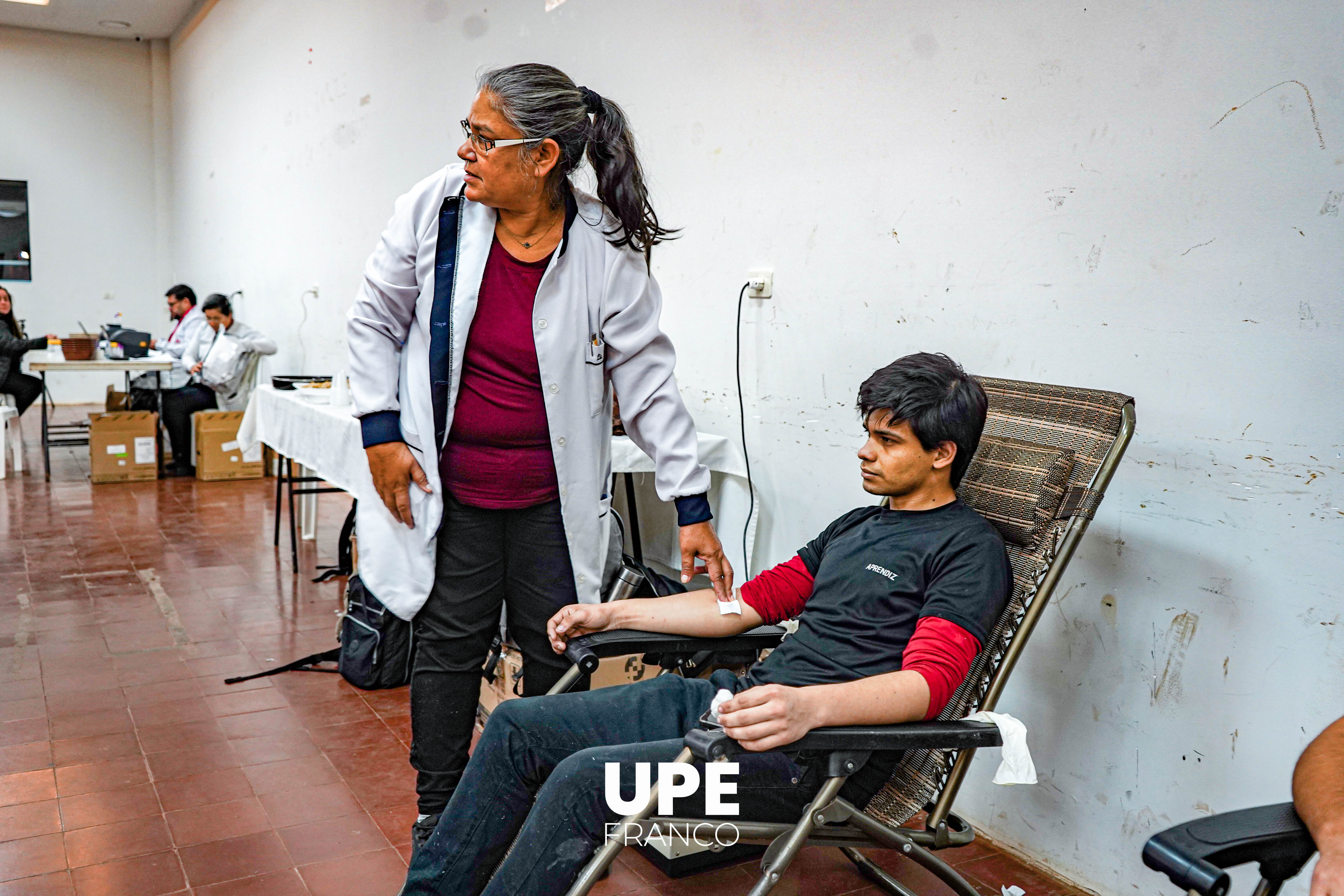 Campaña de Donación de Sangre en la UPE Franco: VII Edición