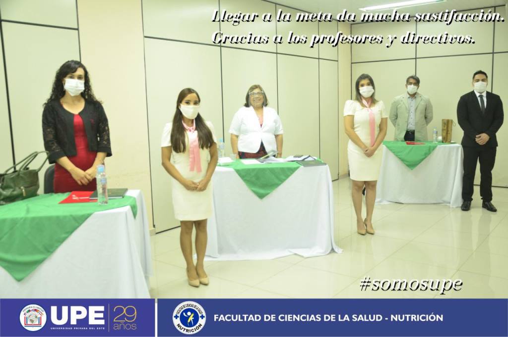 Nuevos nutricionistas para servir a la sociedad