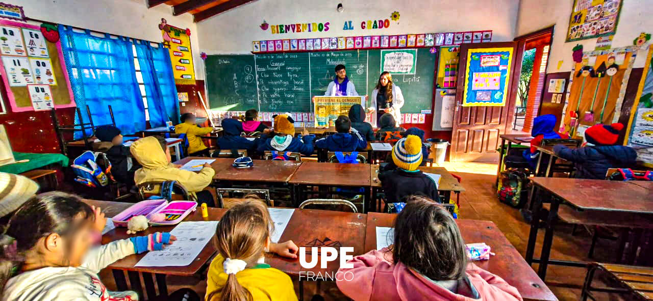 Escuela Saludable: Estudiantes de Medicina realizan Extensión Universitaria en la Escuela Santa Inés