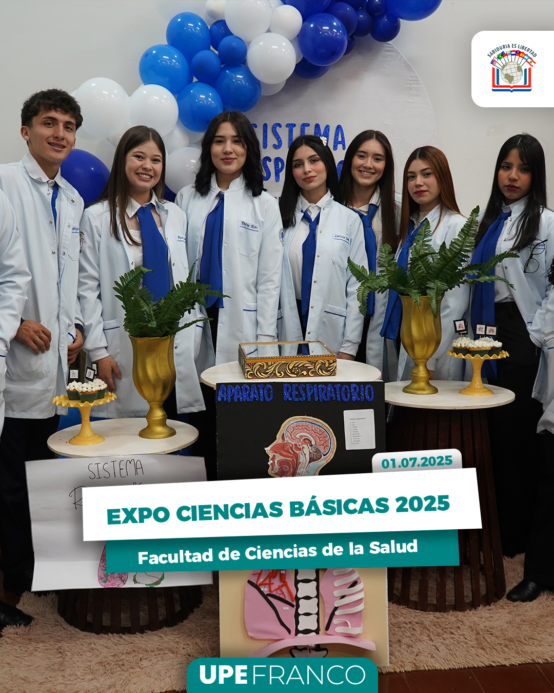 Expo Ciencias Básicas 2025: Aprendizaje activo en Ciencias de la Salud