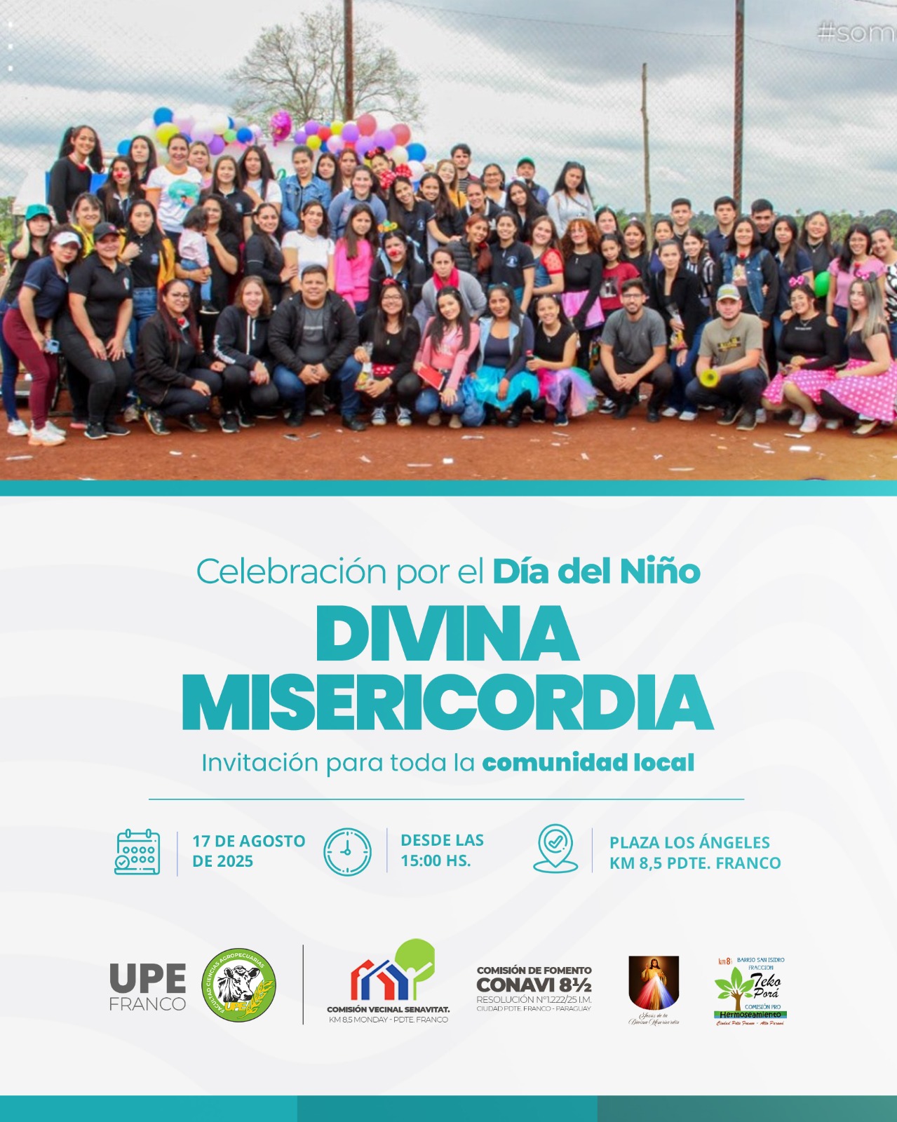 CELEBRACIÓN DÍA DEL NIÑO: DIVINA MISERICORDIA - 2DA. EDICIÓN