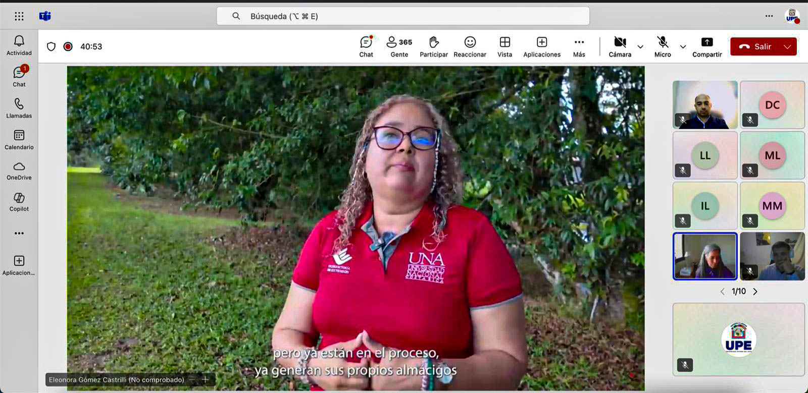 Diplomado en Extensión Universitaria – UPE Franco: Segunda clase virtual
