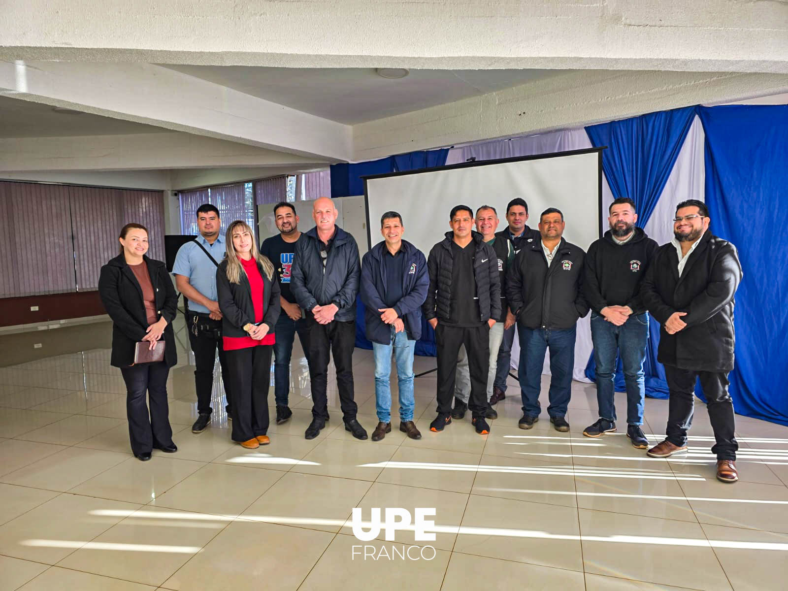 UPE FRANCO YA TIENE SU BRIGADA DE BOMBEROS VOLUNTARIOS