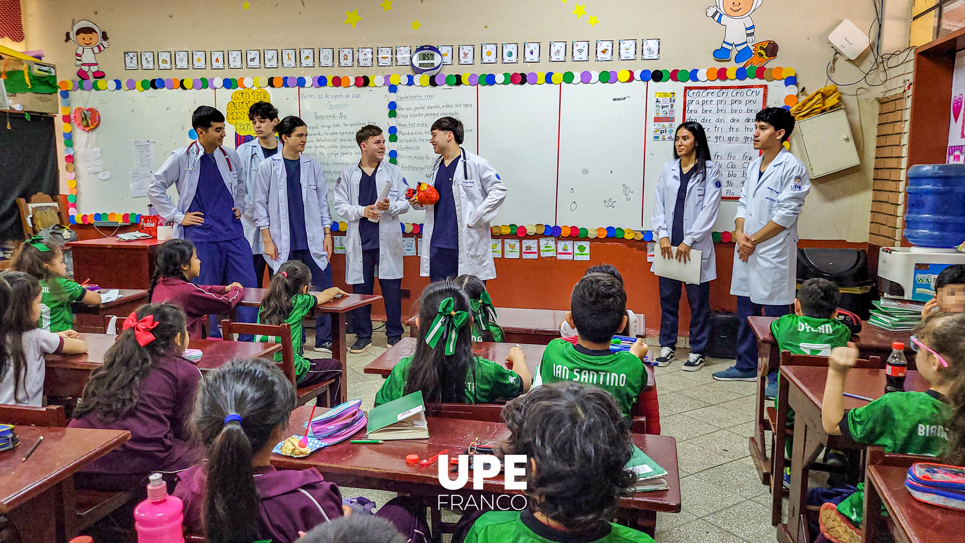 “Así late mi corazoncito”: Estudiantes de Medicina realizan Extensión Universitaria en el CRECE
