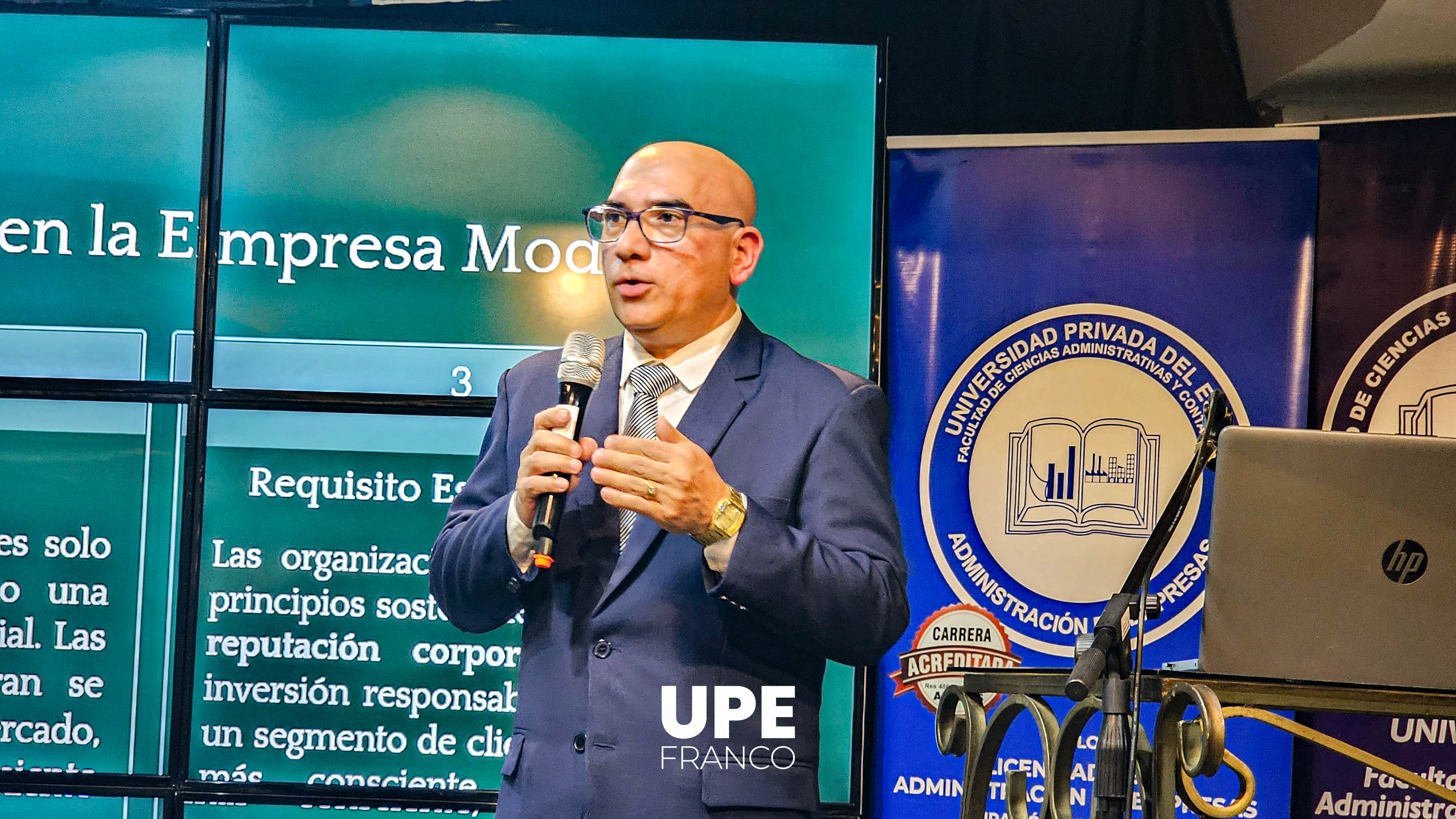 Semana del Administrador en la UPE Franco: Primera jornada
