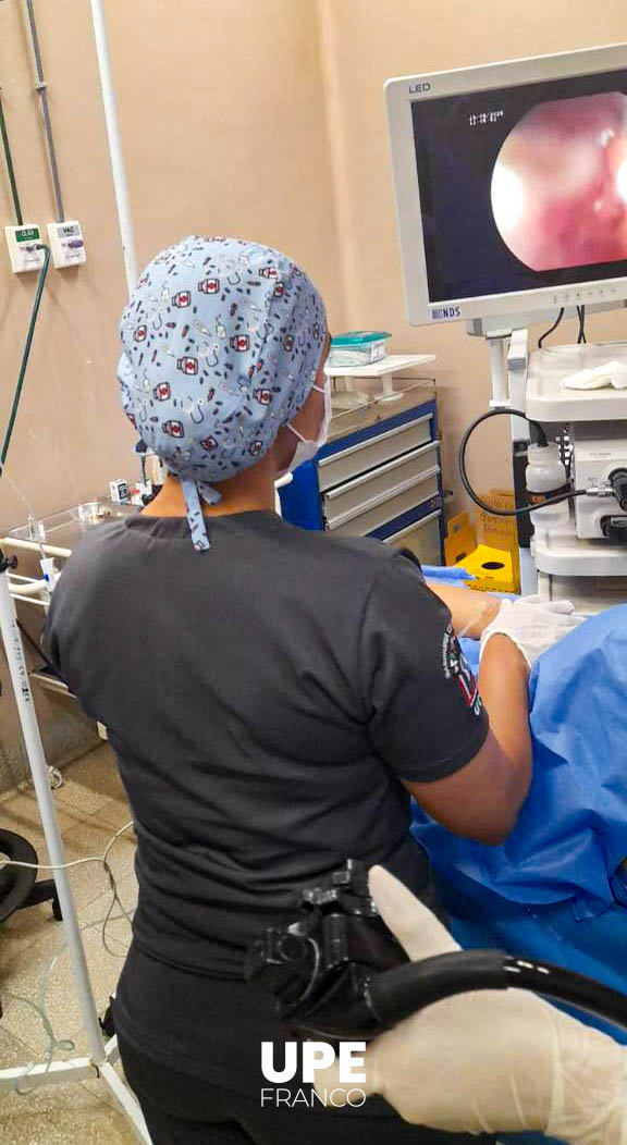 Práctica Profesional V: Estudiantes de Enfermería UPE  realizan prácticas en el Hospital Distrital de Presidente Franco