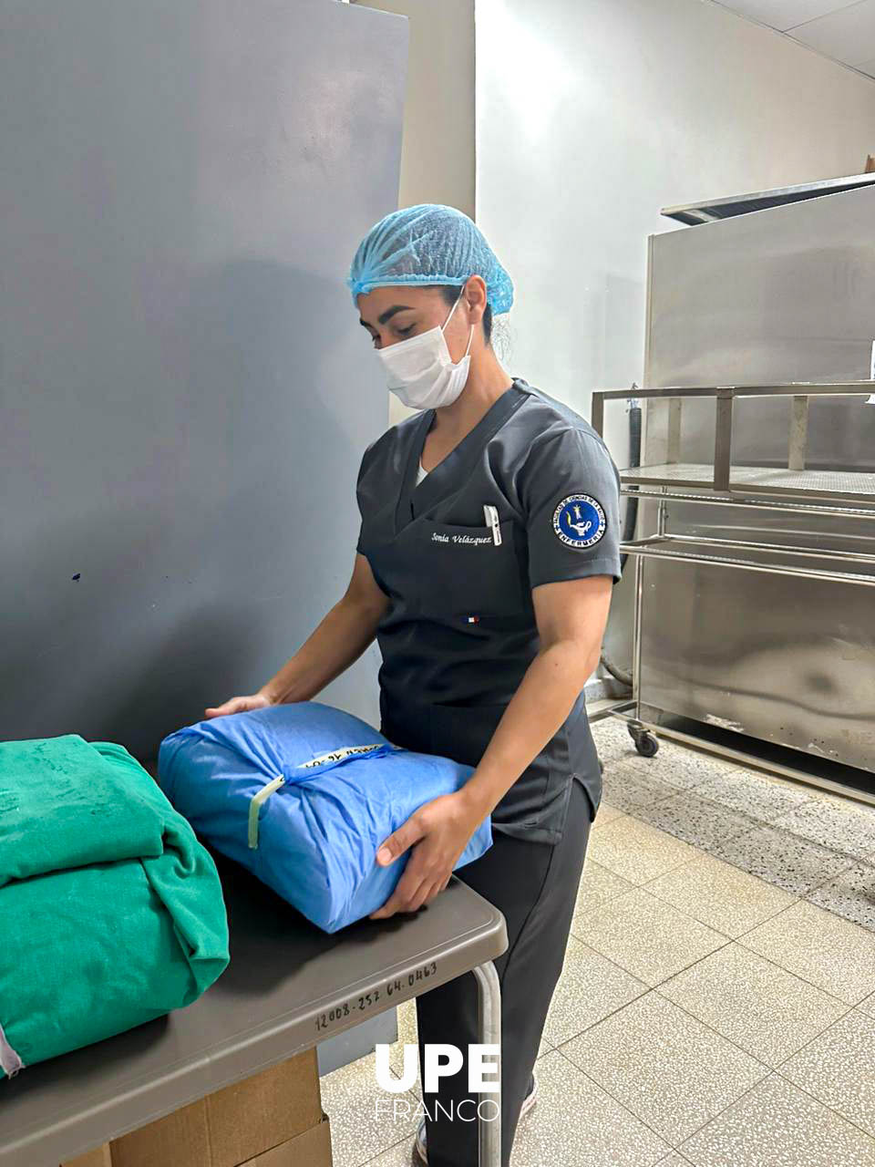 Práctica Profesional V: Estudiantes de Enfermería UPE  realizan prácticas en el Hospital Distrital de Presidente Franco