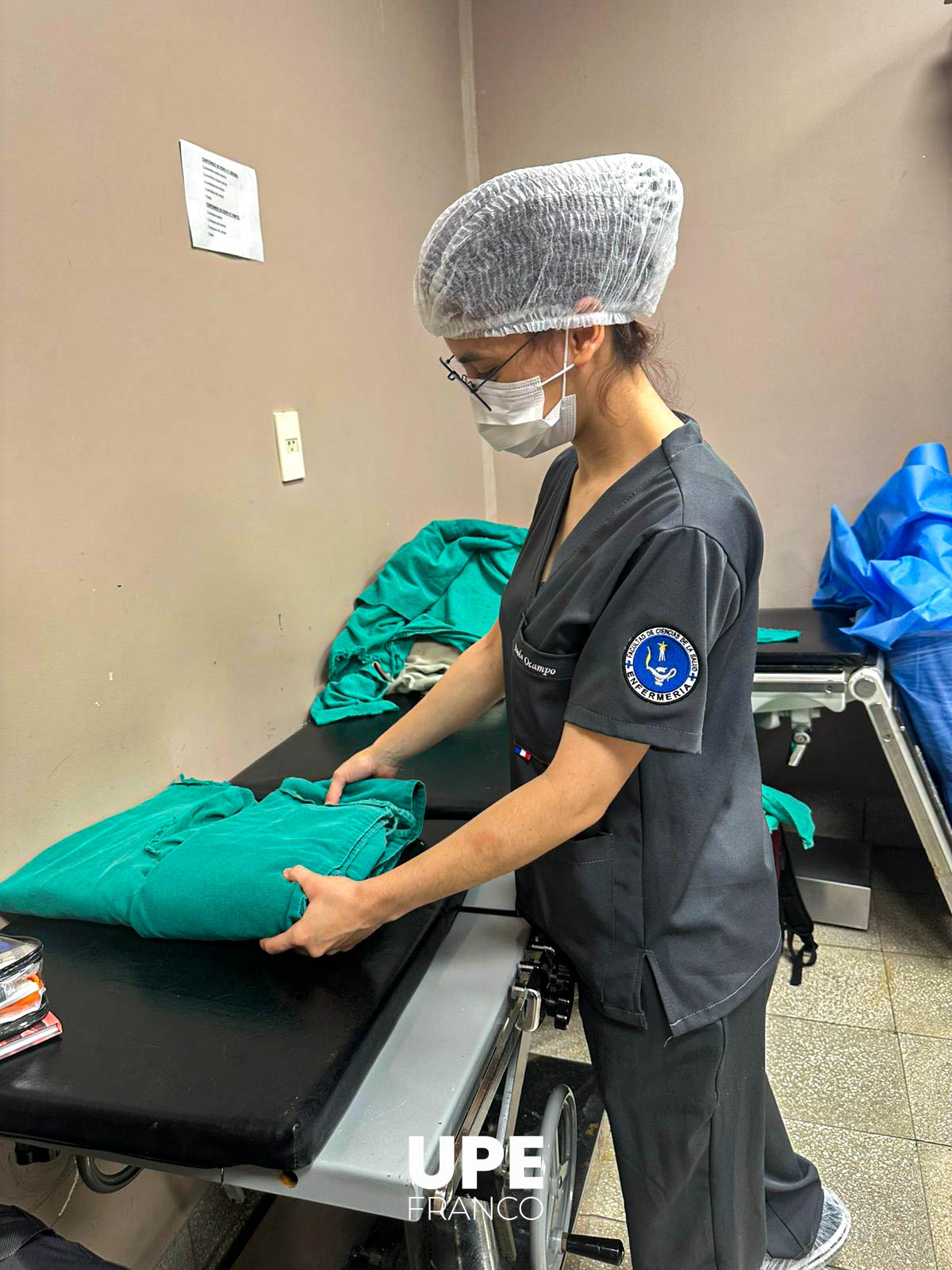 Práctica Profesional V: Estudiantes de Enfermería UPE  realizan prácticas en el Hospital Distrital de Presidente Franco