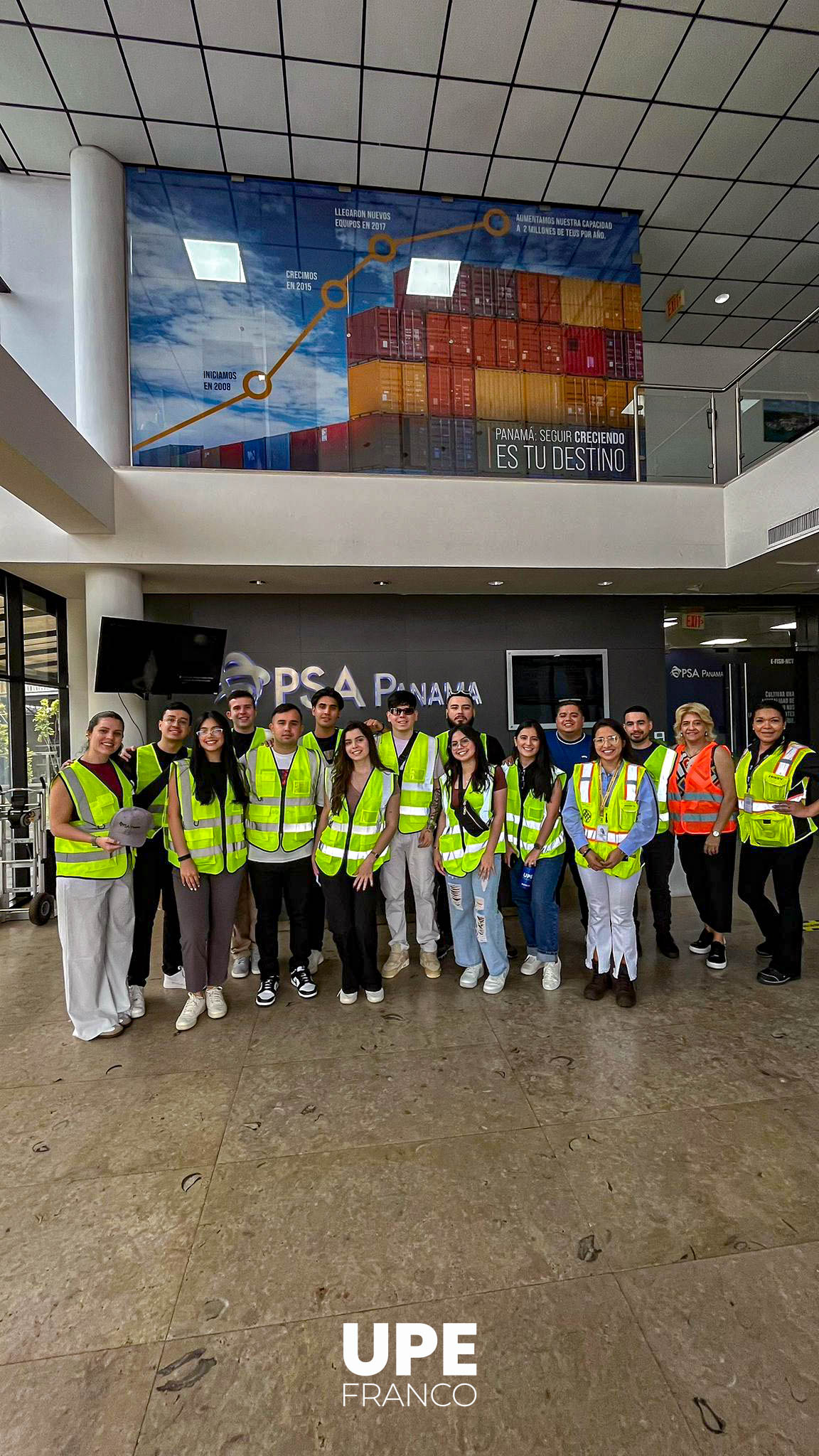 Visita técnica al Canal de Panamá: Ingeniería Comercial - UPE FRANCO