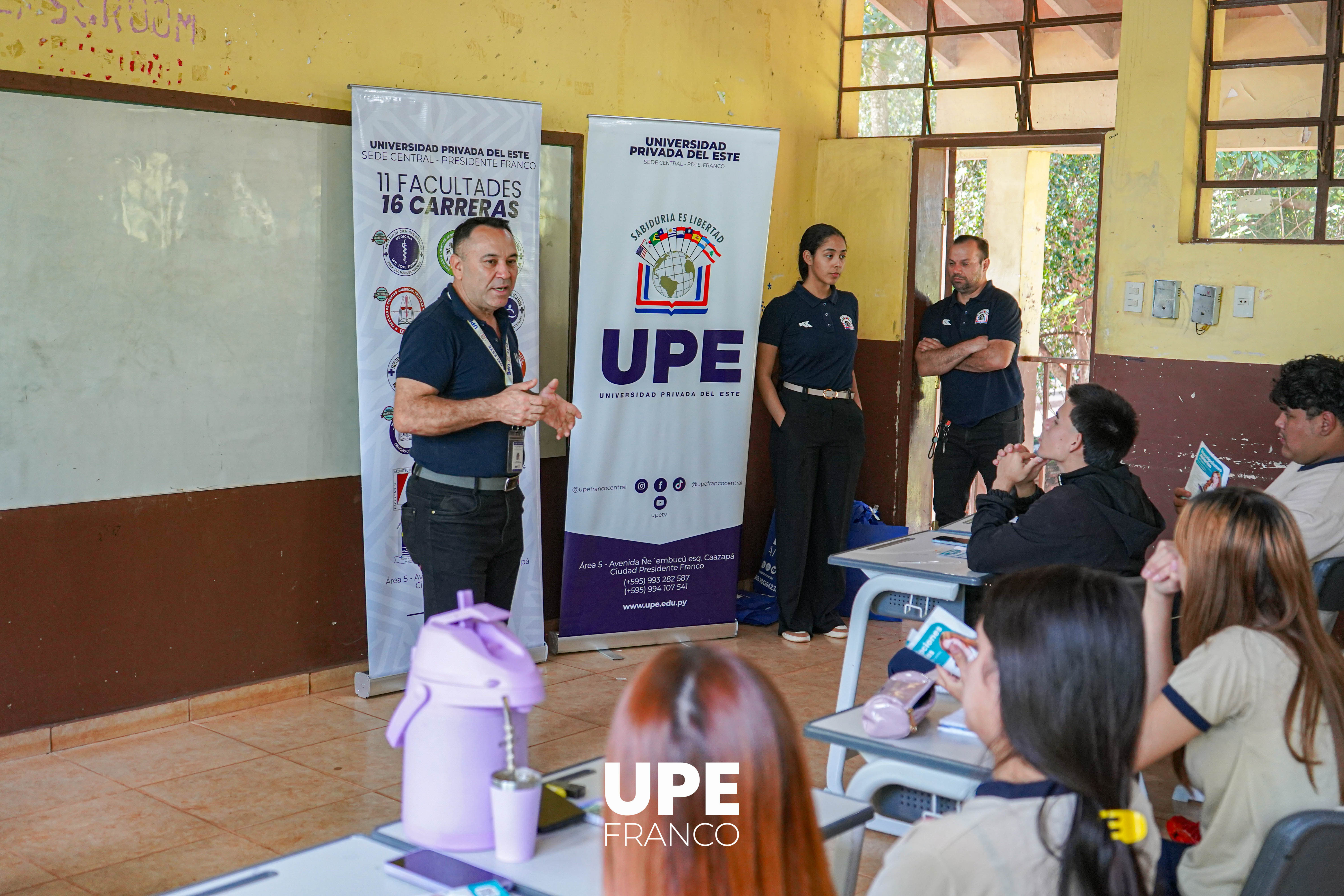 Promo Colegios 2025/2026 - UPE FRANCO: Colegio Nacional Bernardino Caballero