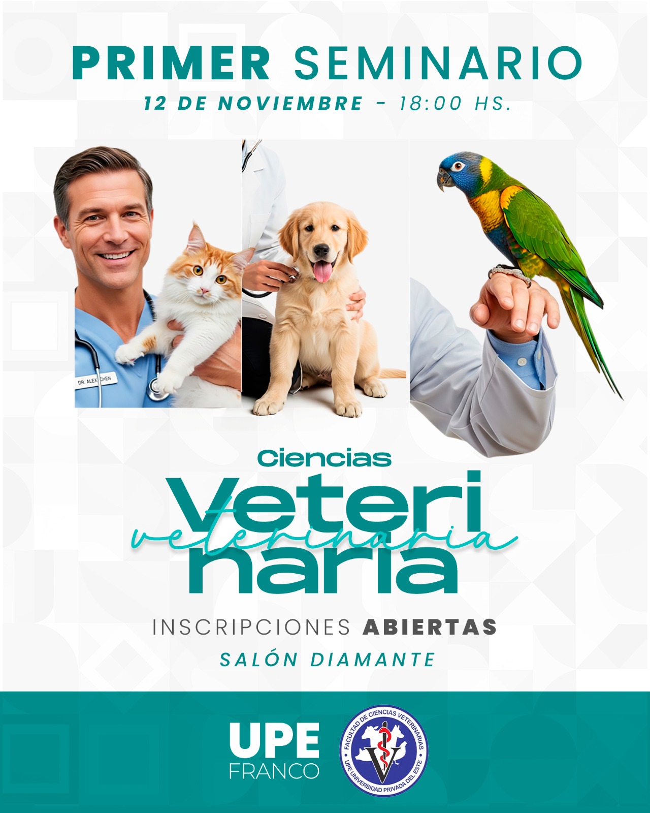 Primer Seminario de Ciencias Veterinarias - UPE FRANCO